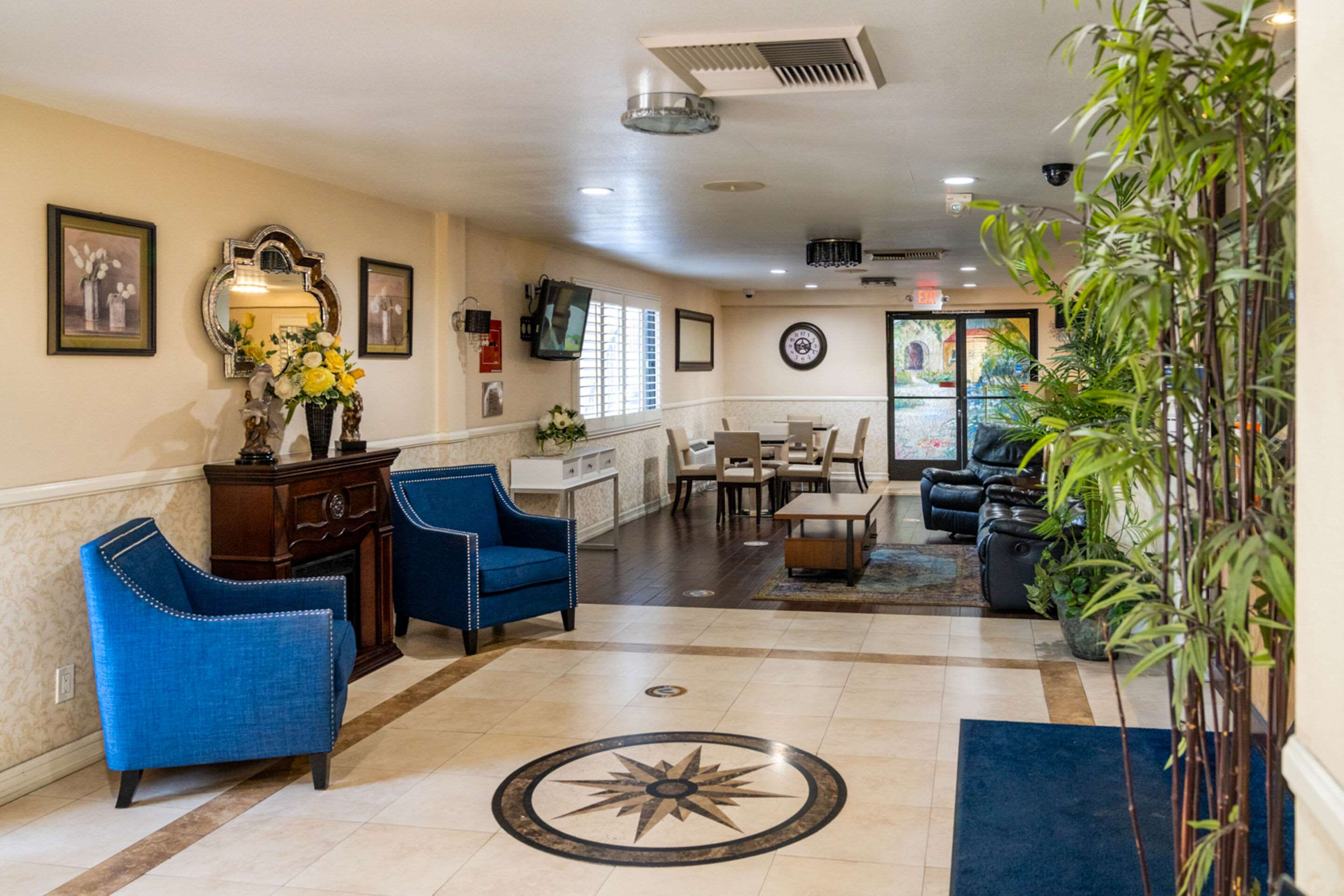 Hotel lobby