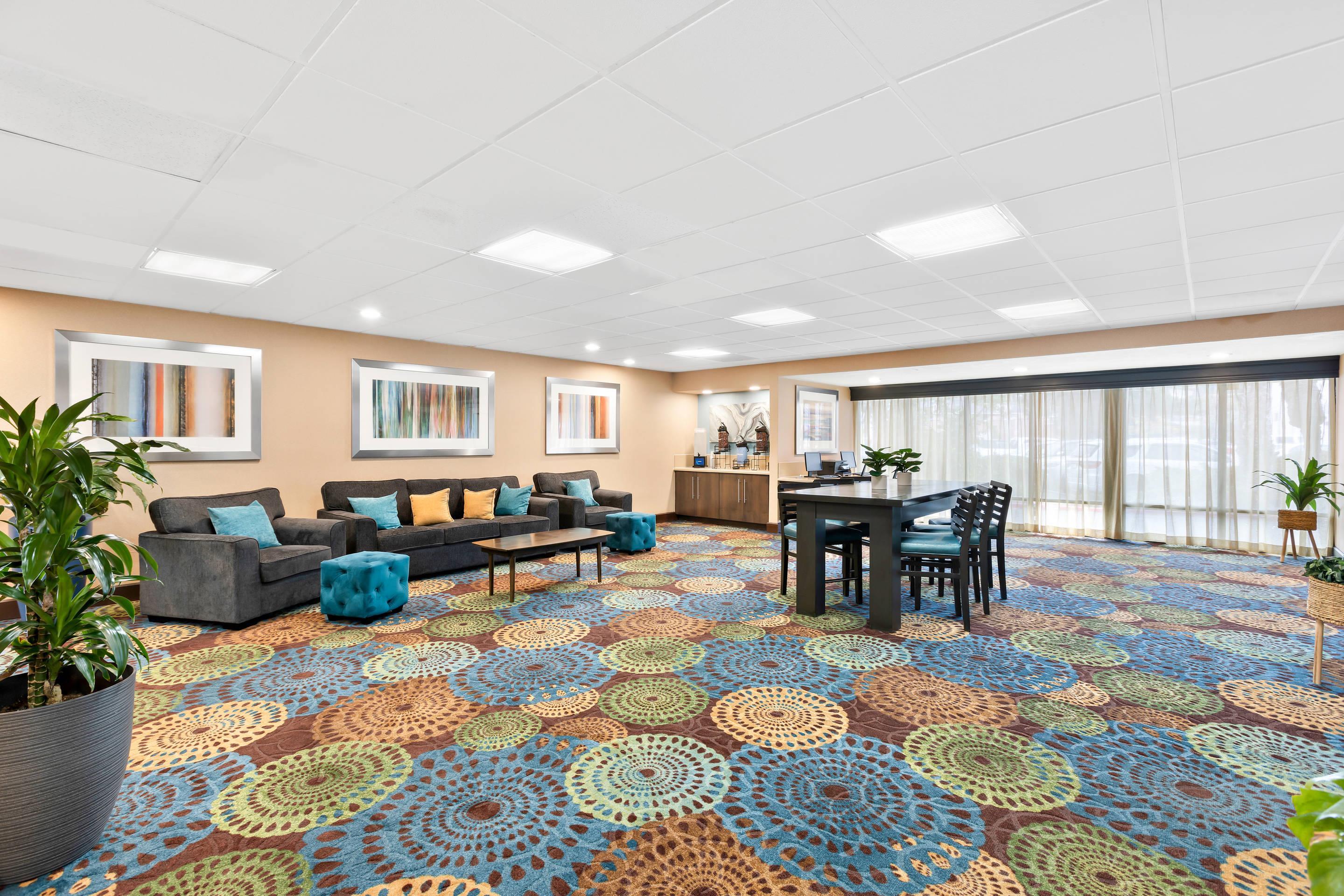 Hotel lobby