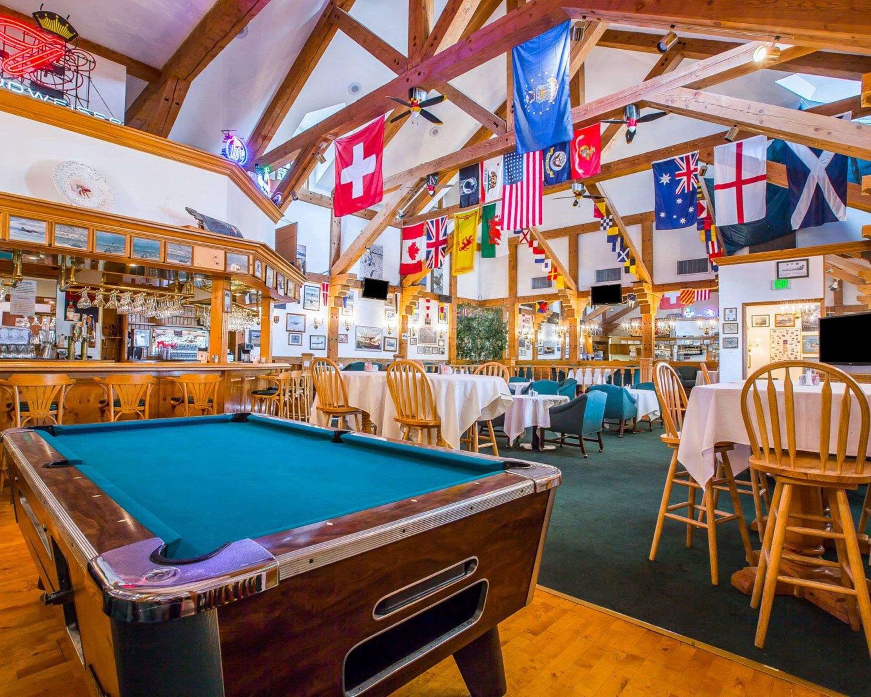 Hotel bar and games