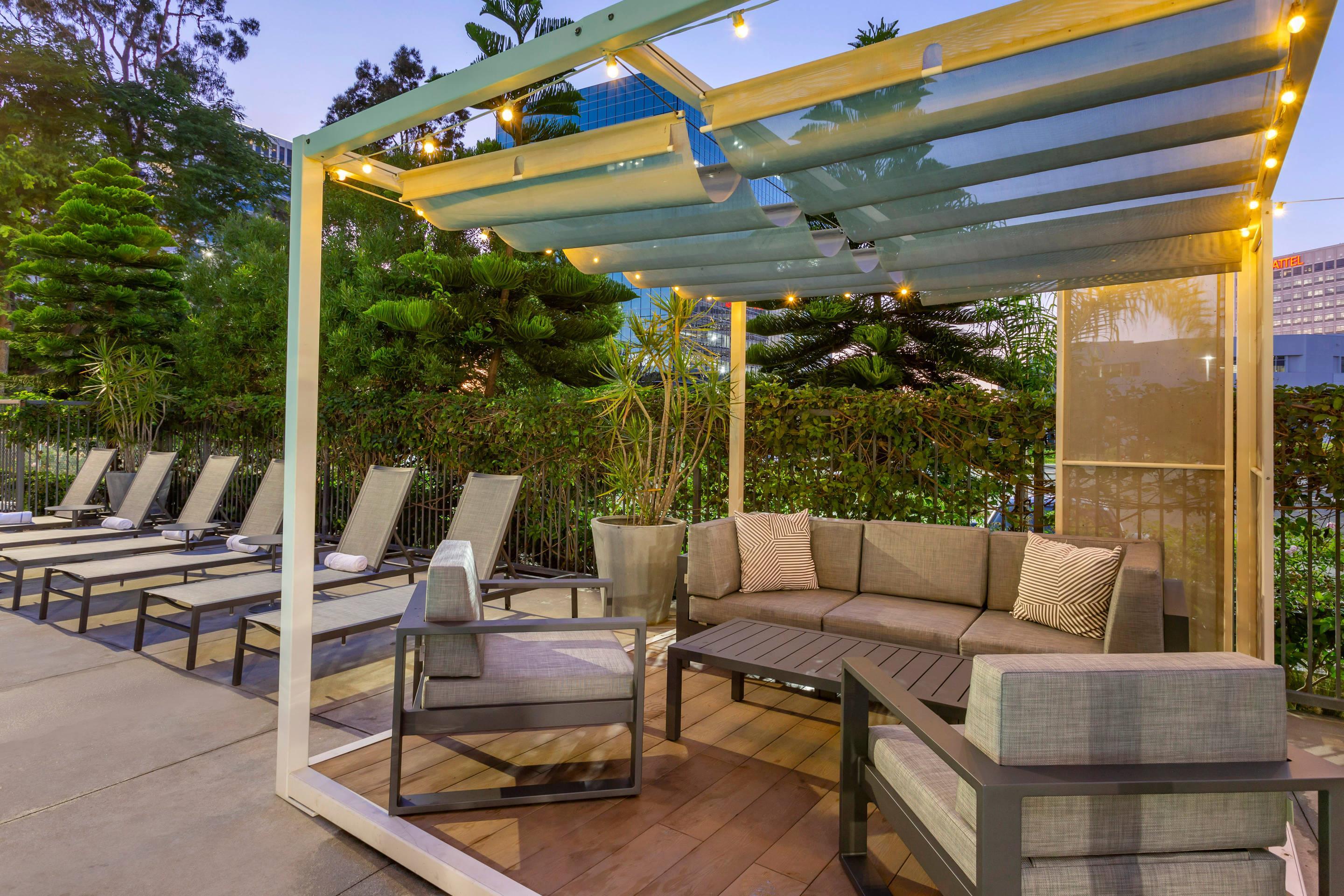 Relax by the pool | Cambria Hotel LAX