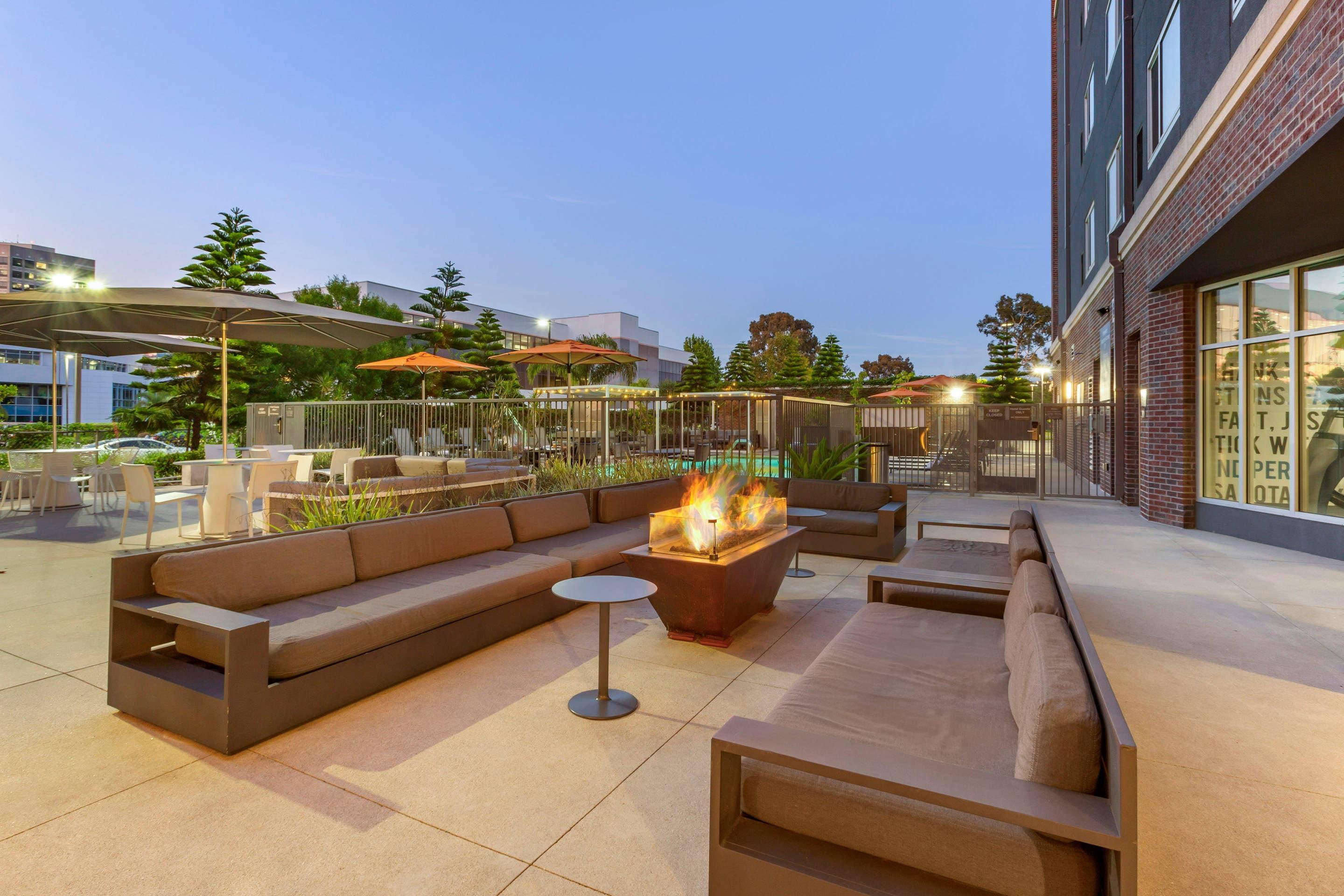 Hotel At Night | Cambria Hotel LAX
