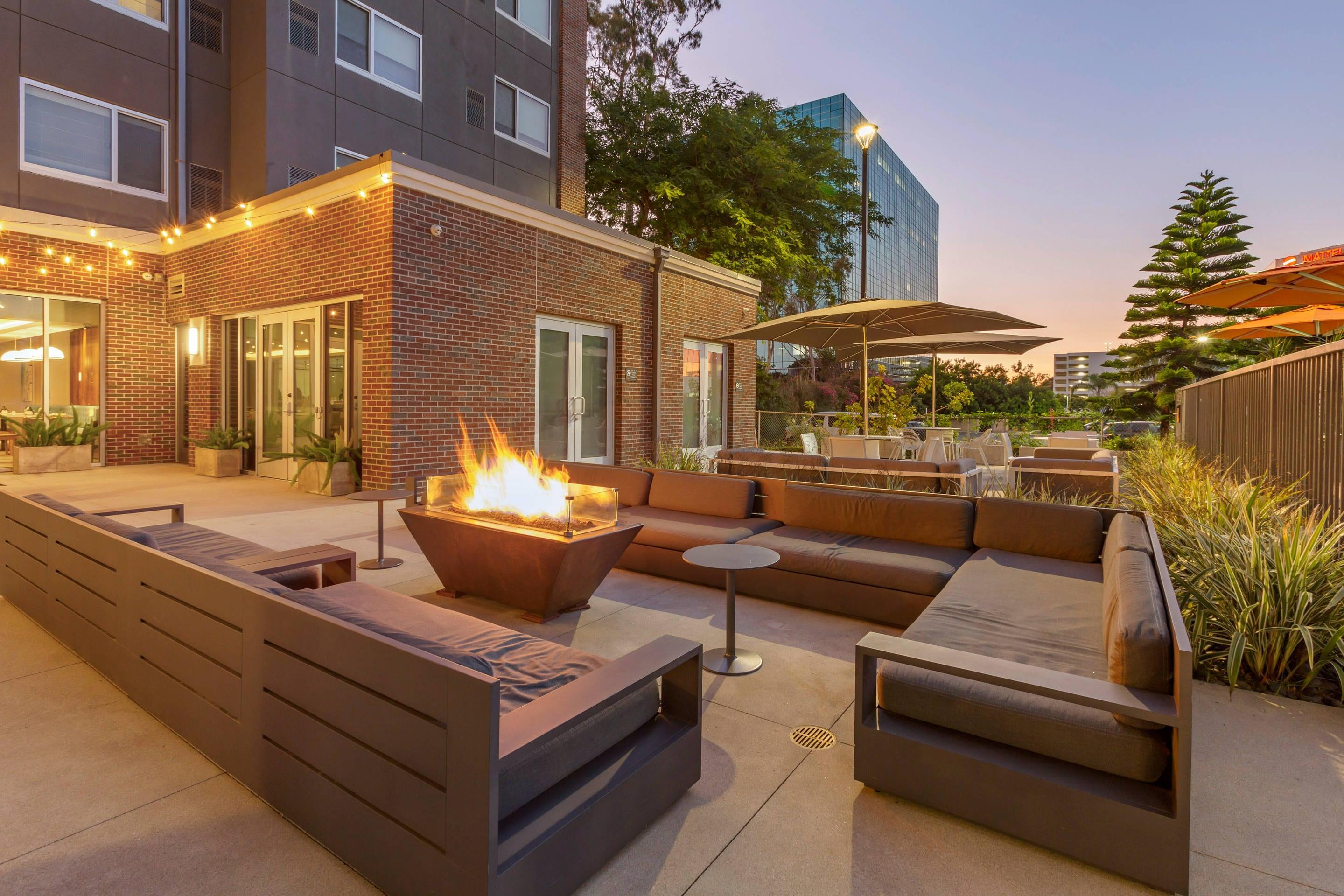 Hotel At Night | Cambria Hotel LAX