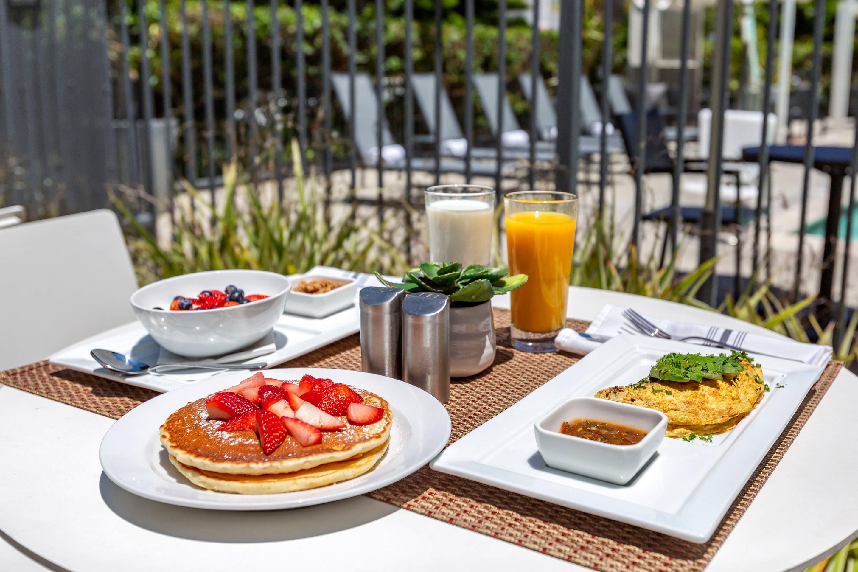 Assorted breakfast items | Cambria Hotel LAX
