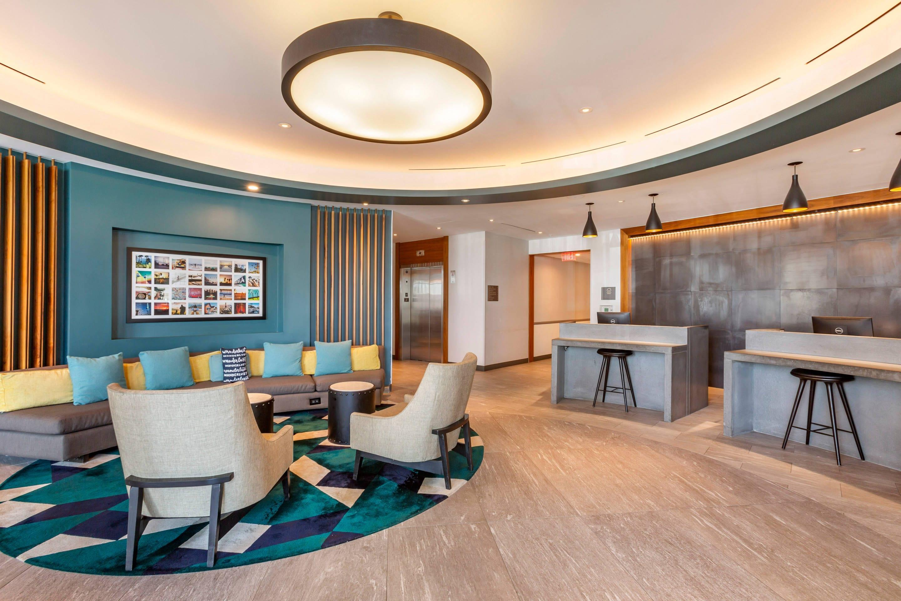 Hotel lobby | Cambria Hotel LAX