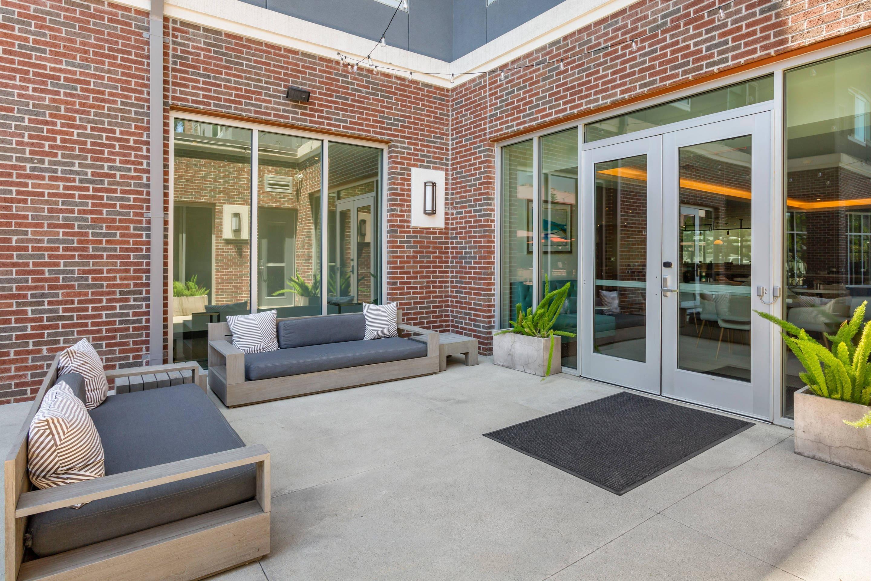 Hotel patio | Cambria Hotel LAX