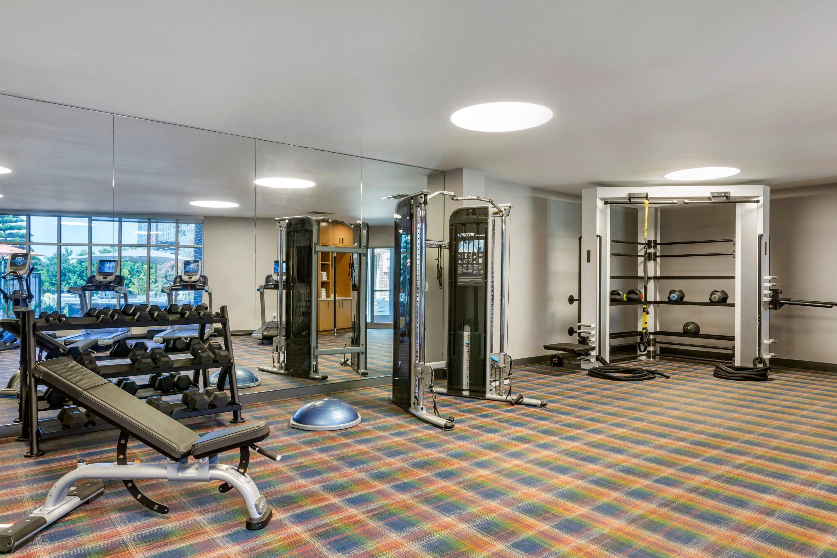 Fitness center | Cambria Hotel LAX