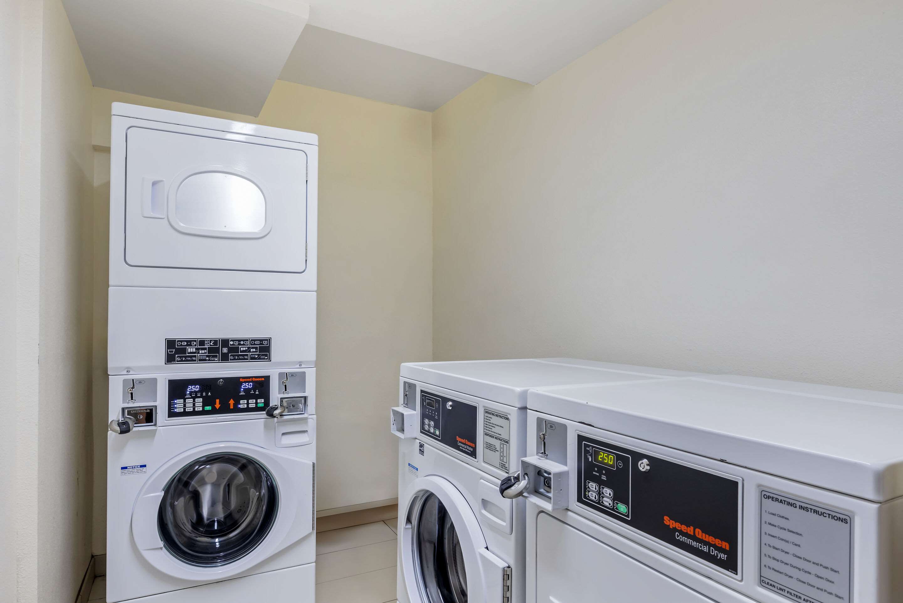 Guest laundry facilities