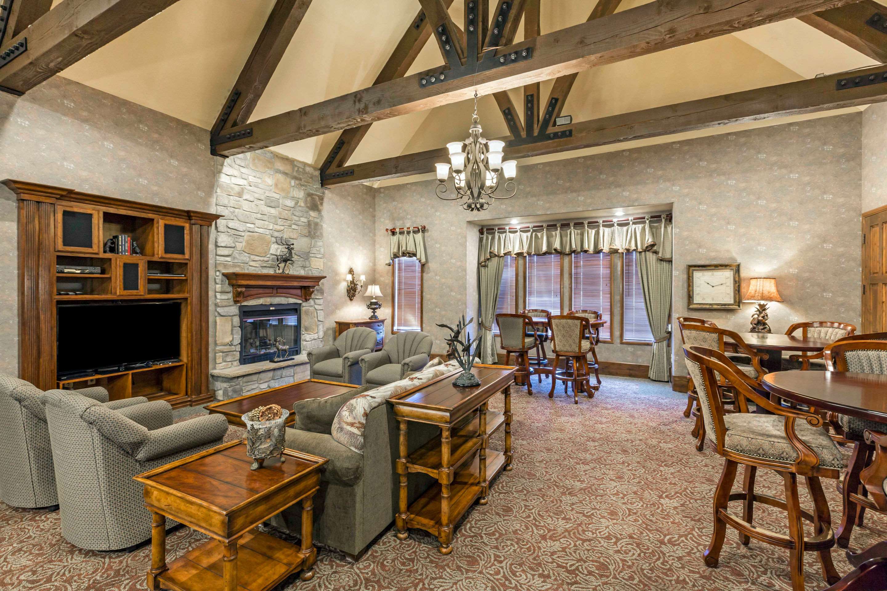 Hotel lounge area | Bluegreen Vacations Big Bear Village, Ascend Resort Collection