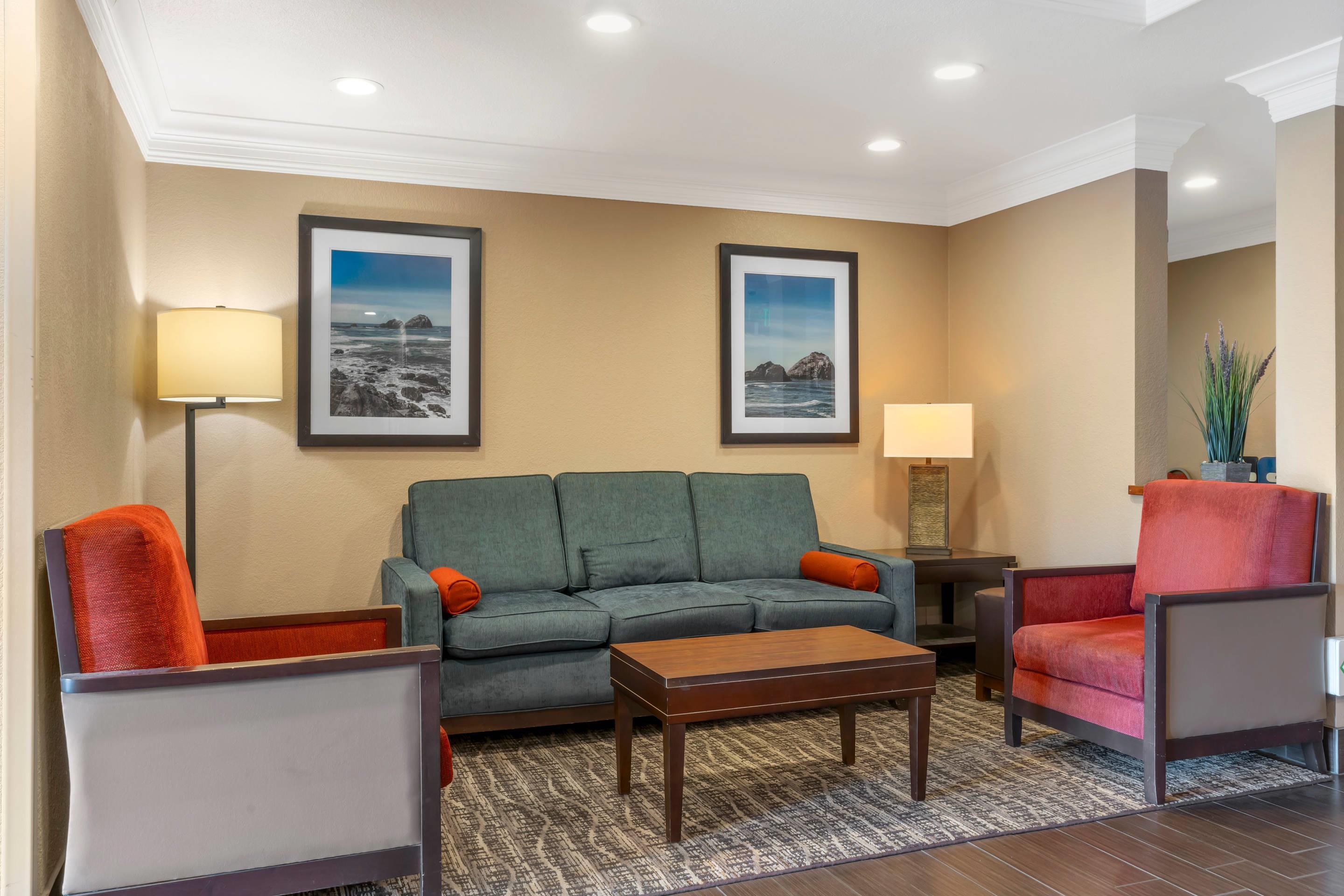 Hotel lobby
