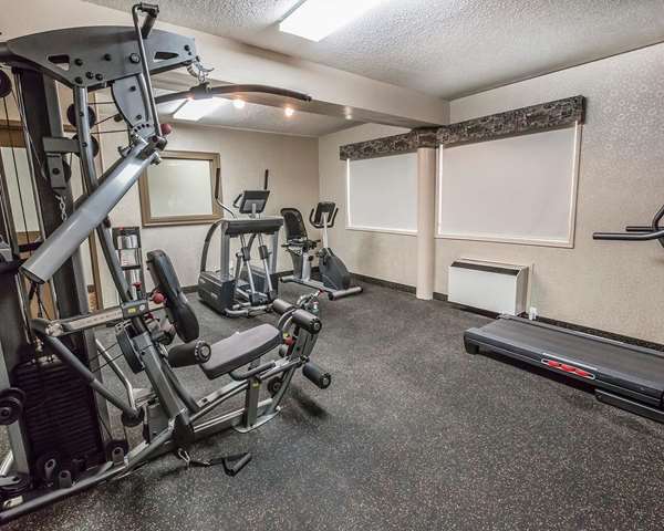 Fitness/ Exercise Room - Quality Inn North Hill Red Deer