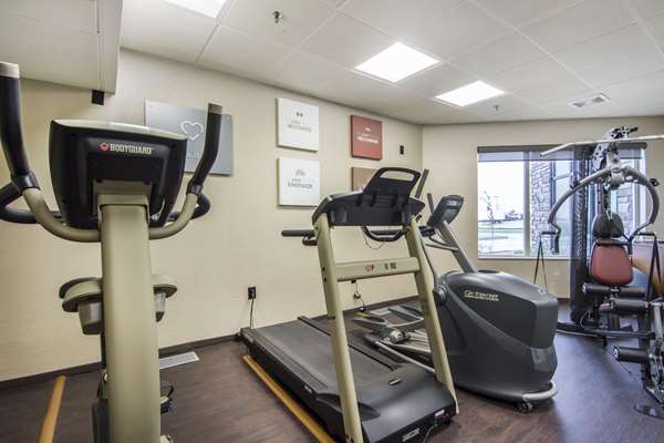 Fitness/ Exercise Room - Comfort Suites Saskatoon