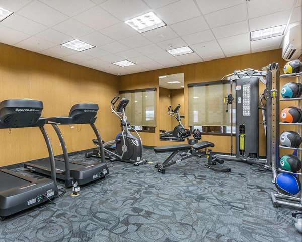 Fitness/ Exercise Room - Comfort Inn & Suites Nisku