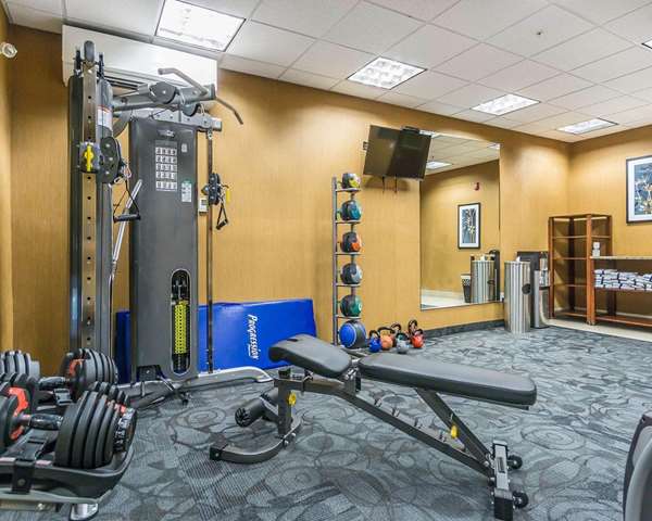 Fitness/ Exercise Room - Comfort Inn & Suites Nisku
