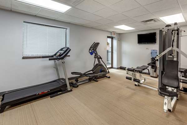Fitness/ Exercise Room - Quality Inn & Conference Center Midland