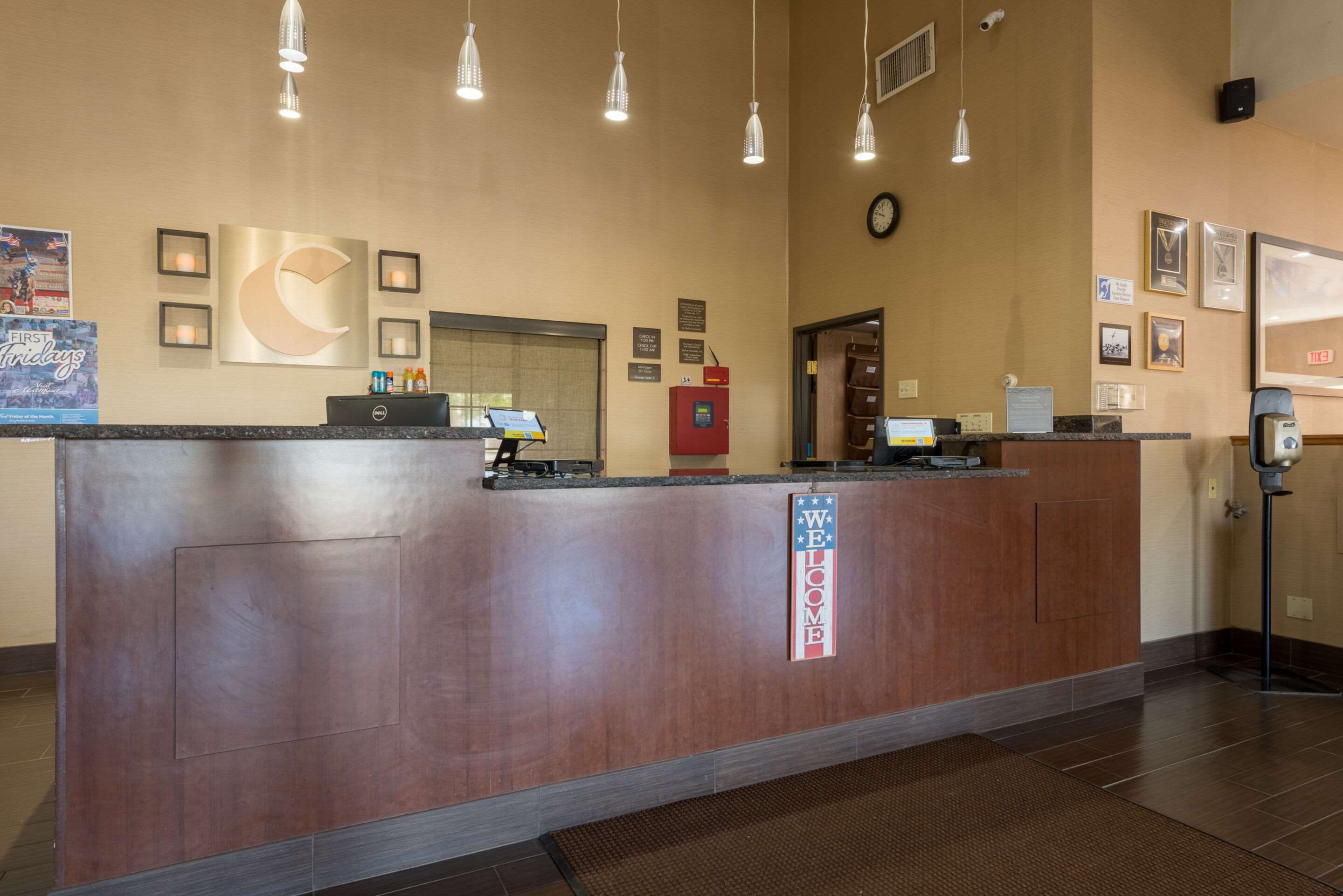 Front desk