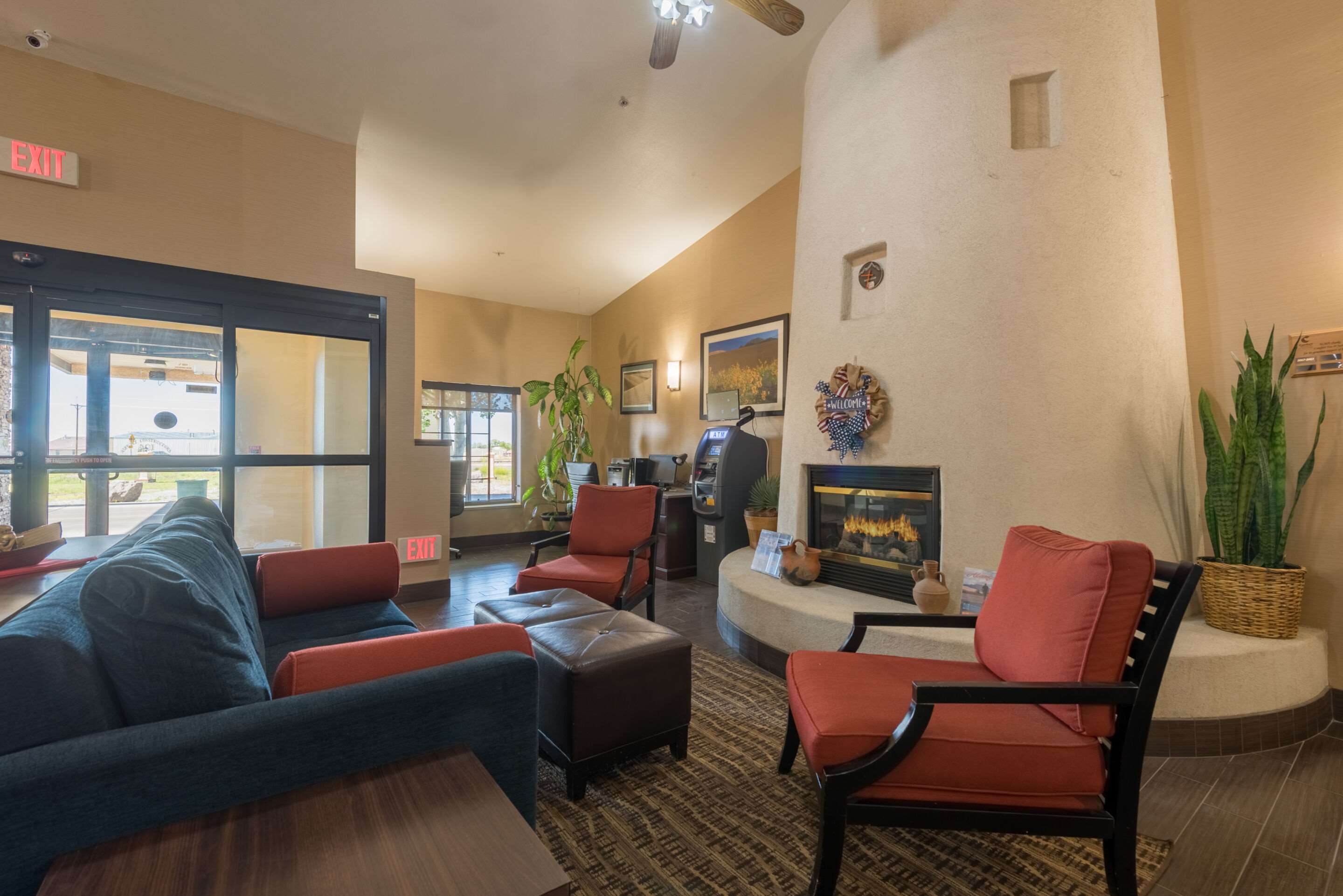 Hotel lobby