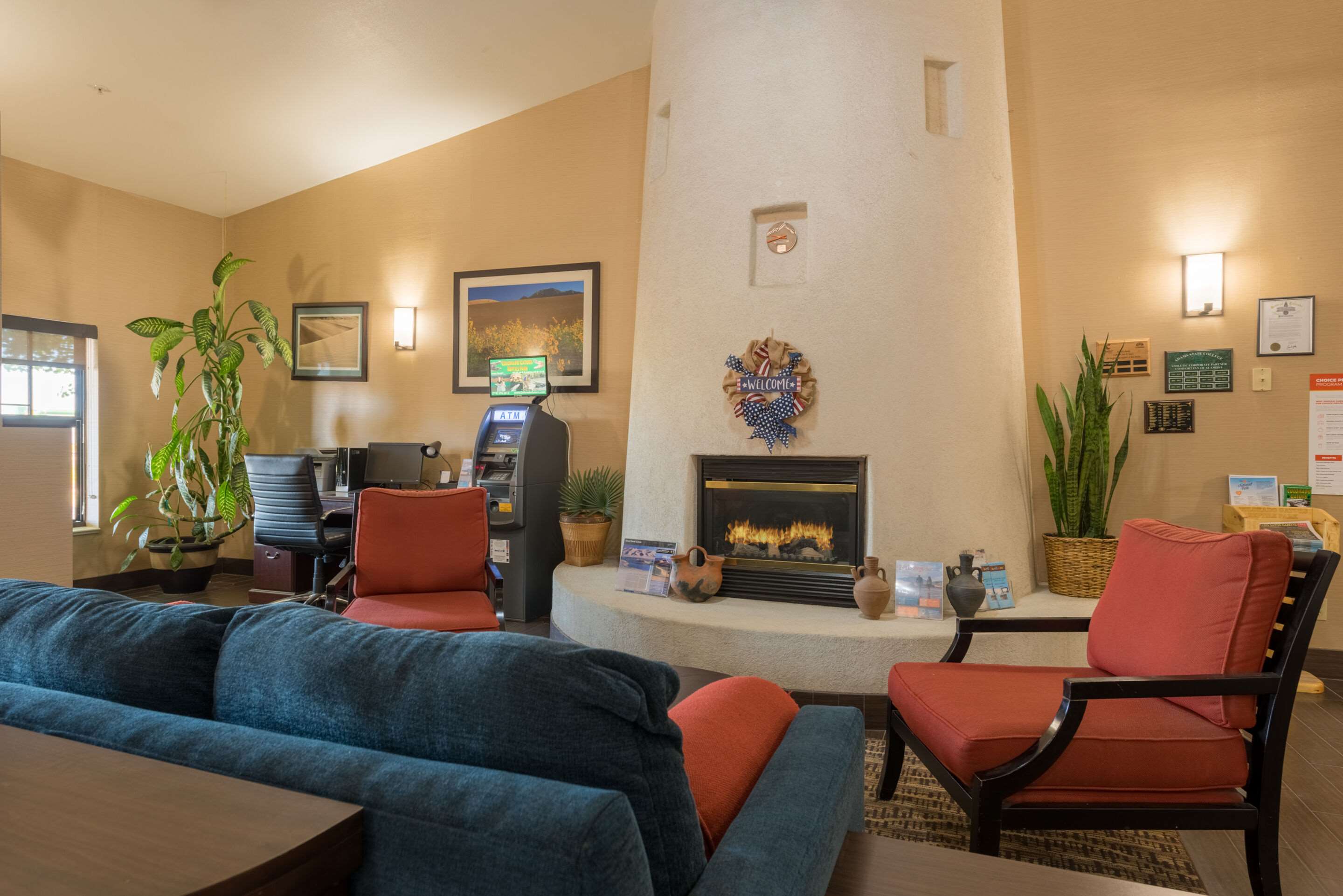 Hotel lobby