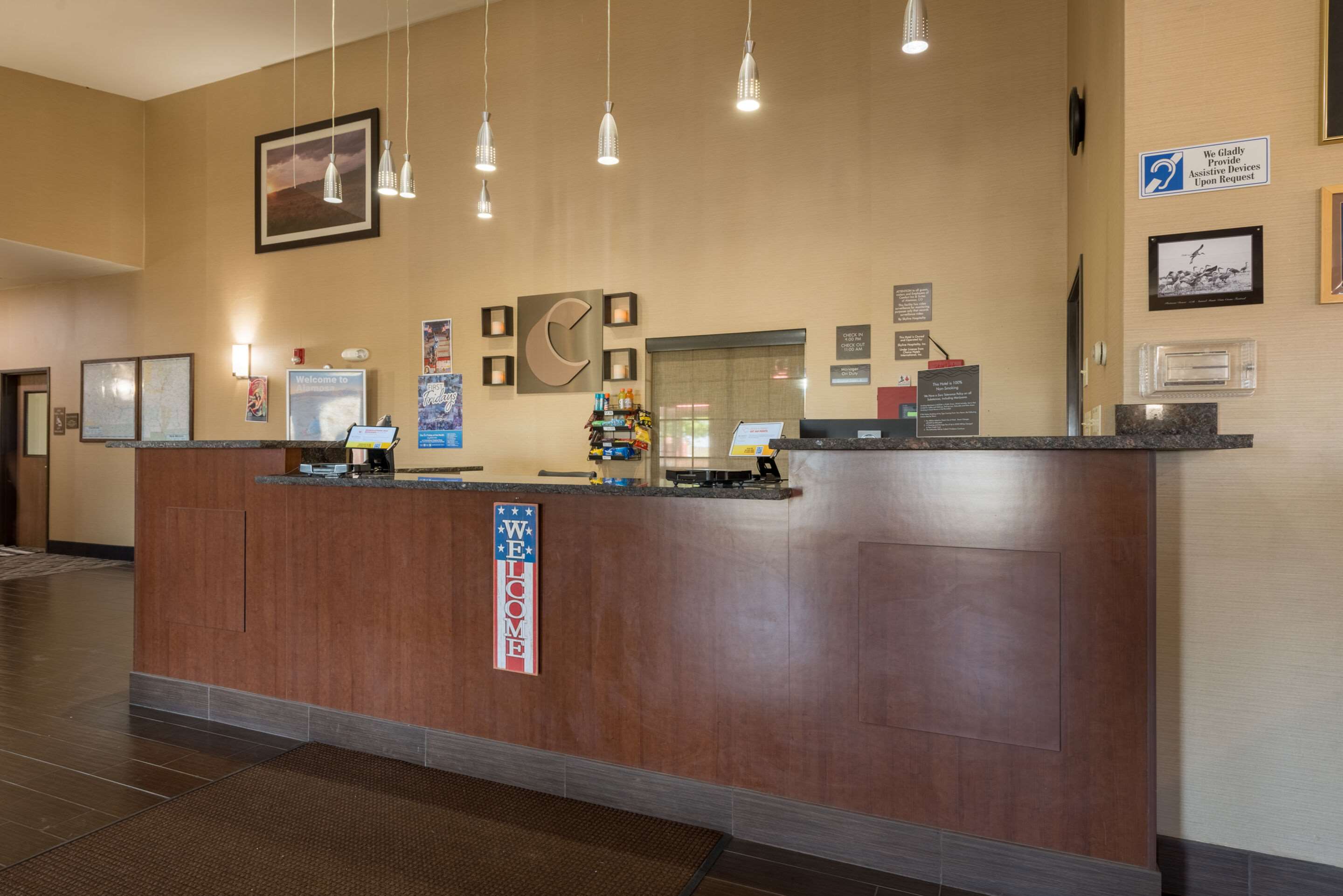 Front desk