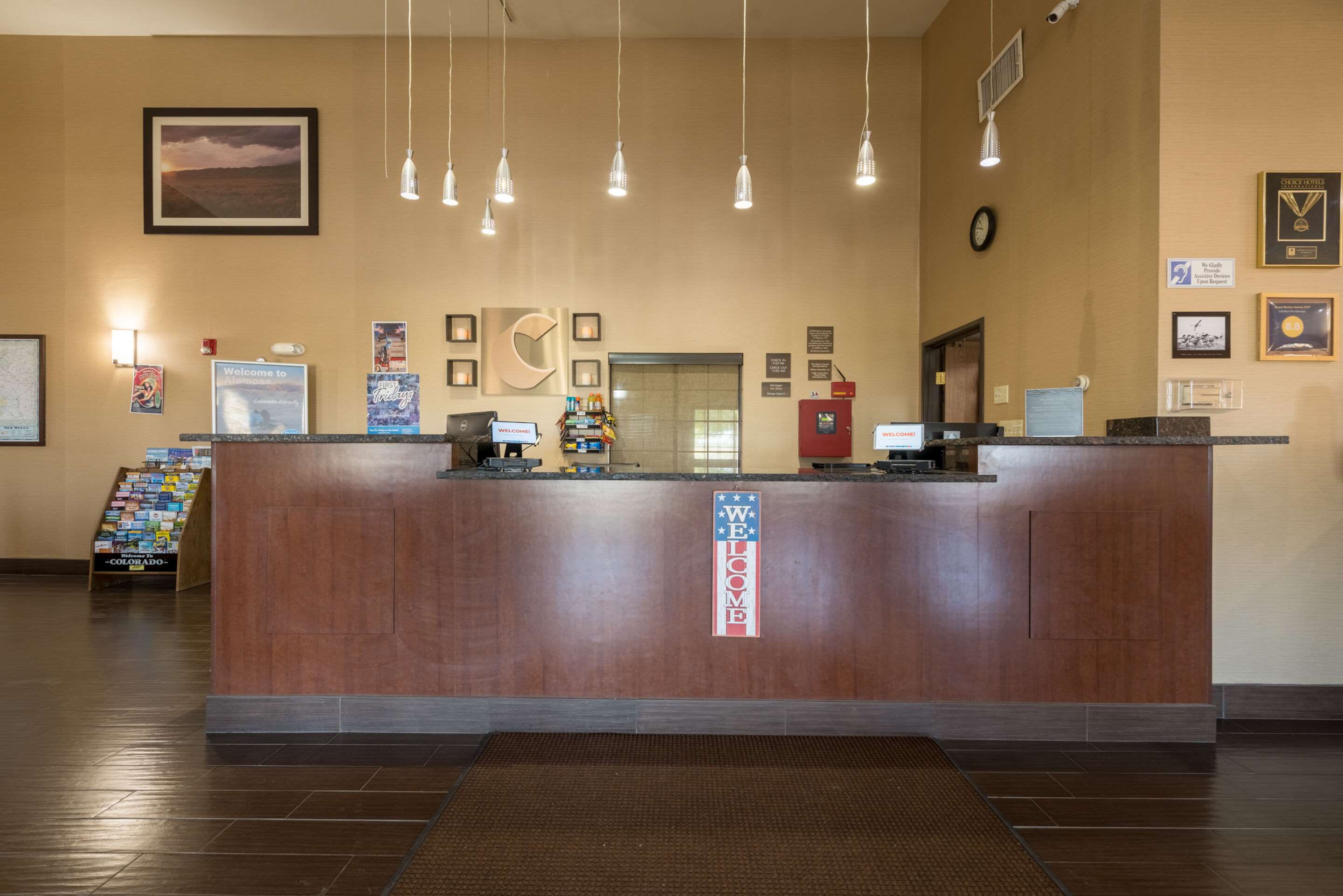 Front desk