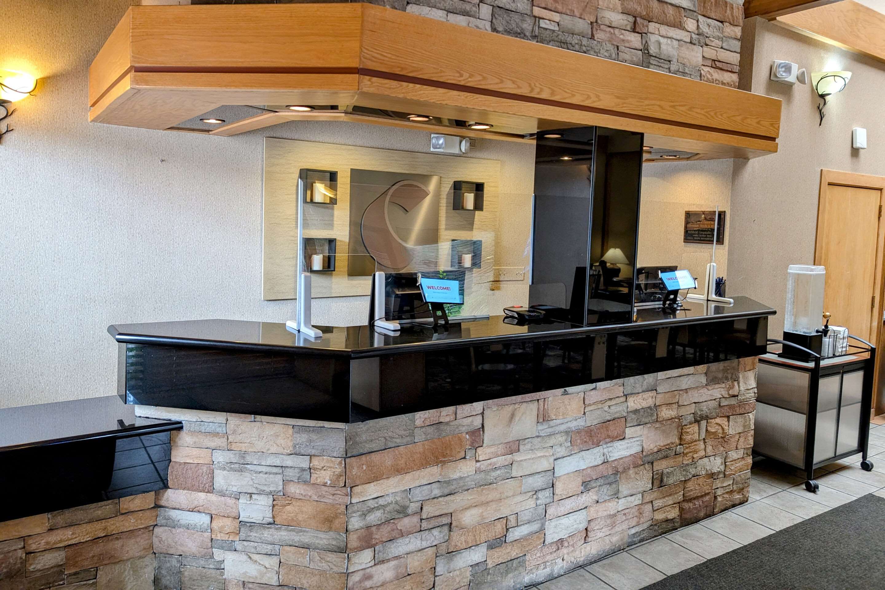 Hotel lobby