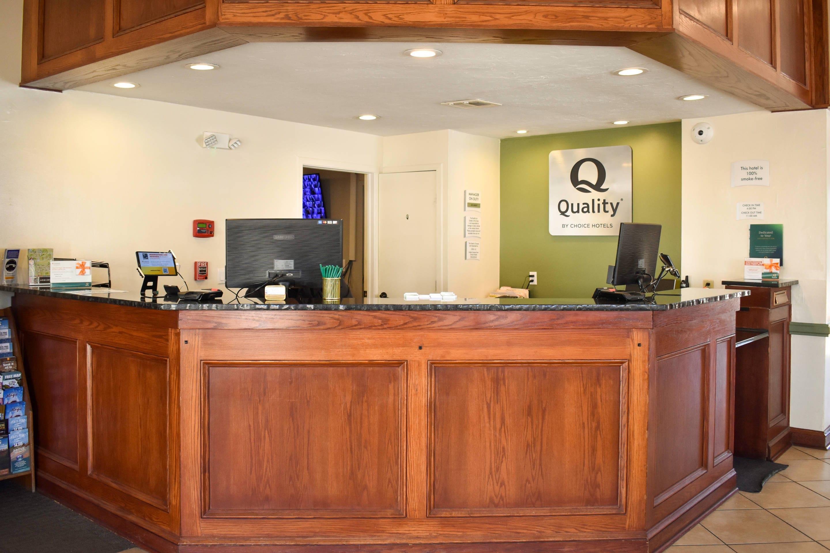 Front desk
