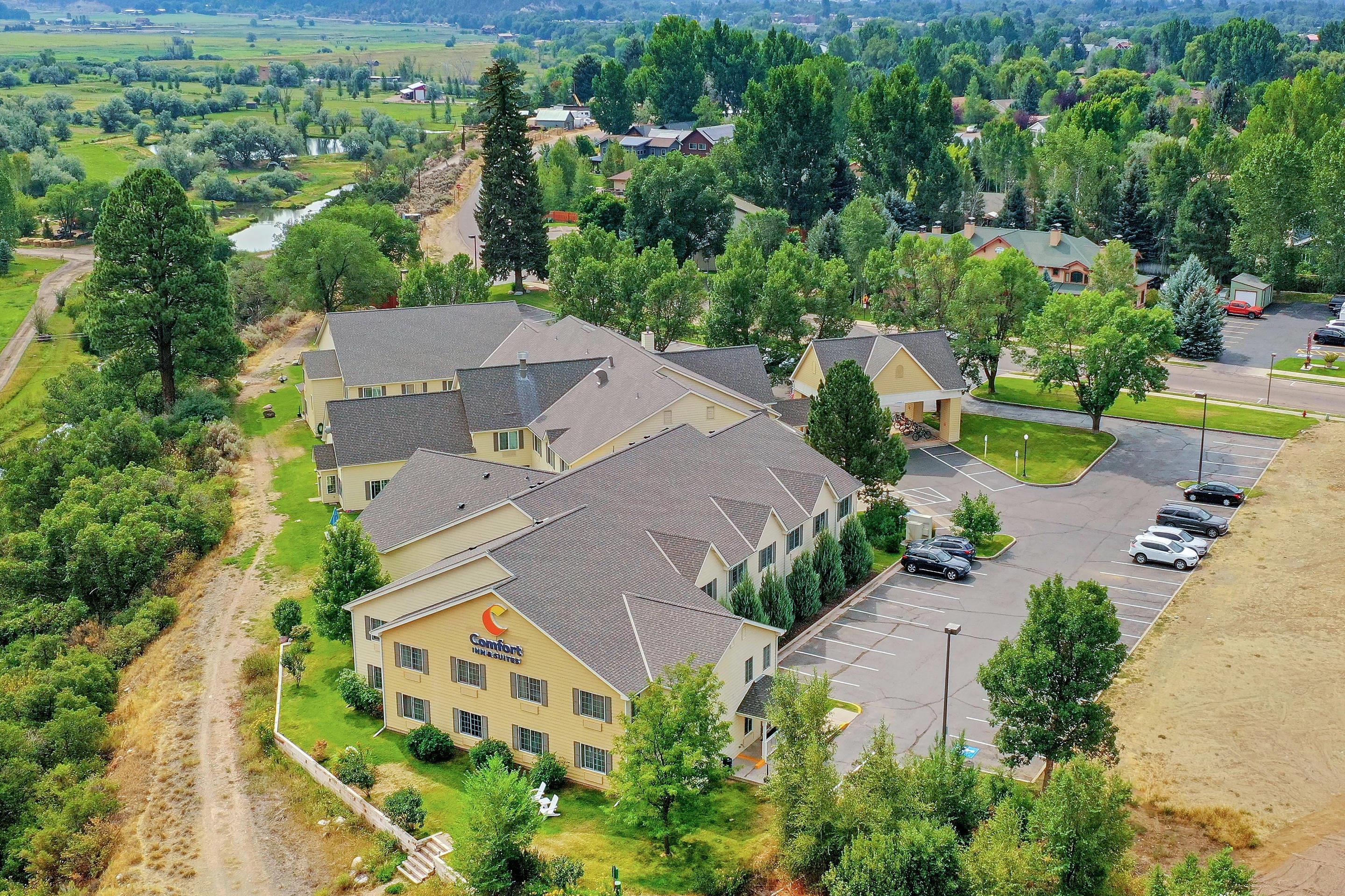 Aerial View | Comfort Inn & Suites Carbondale on the Roaring Fork