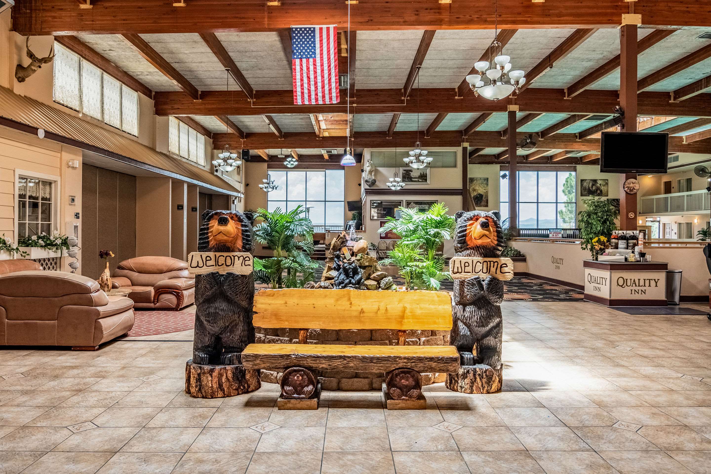 Hotel lobby