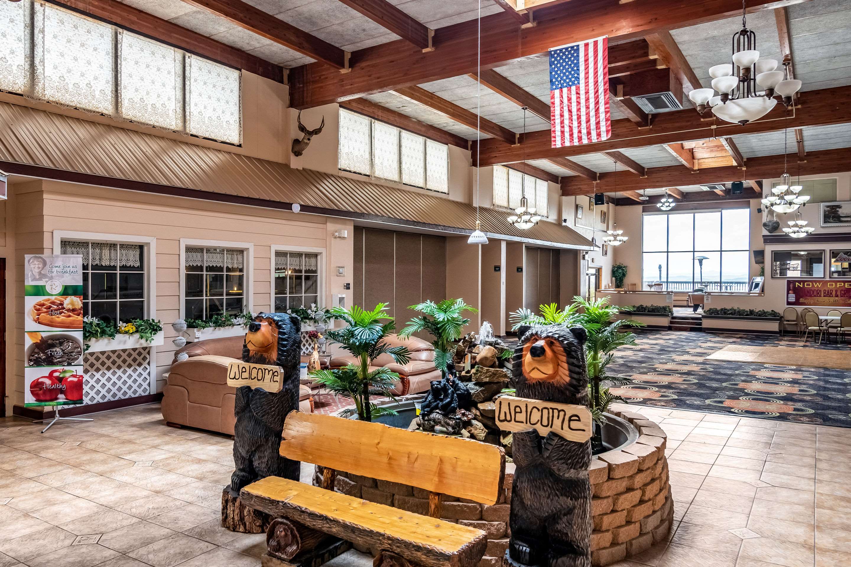 Hotel lobby