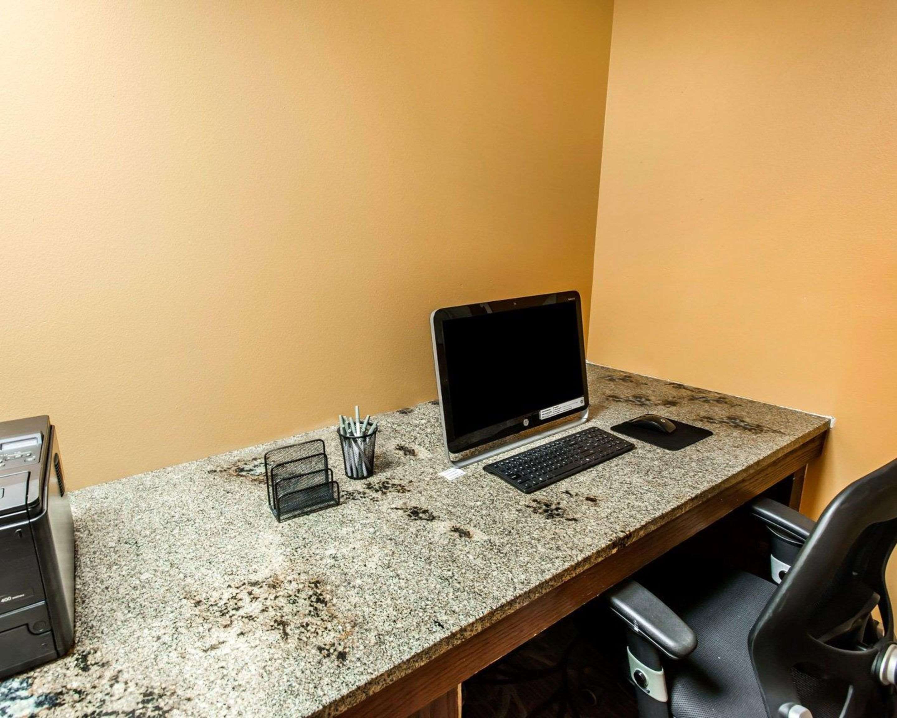 Business center with high-speed Internet access