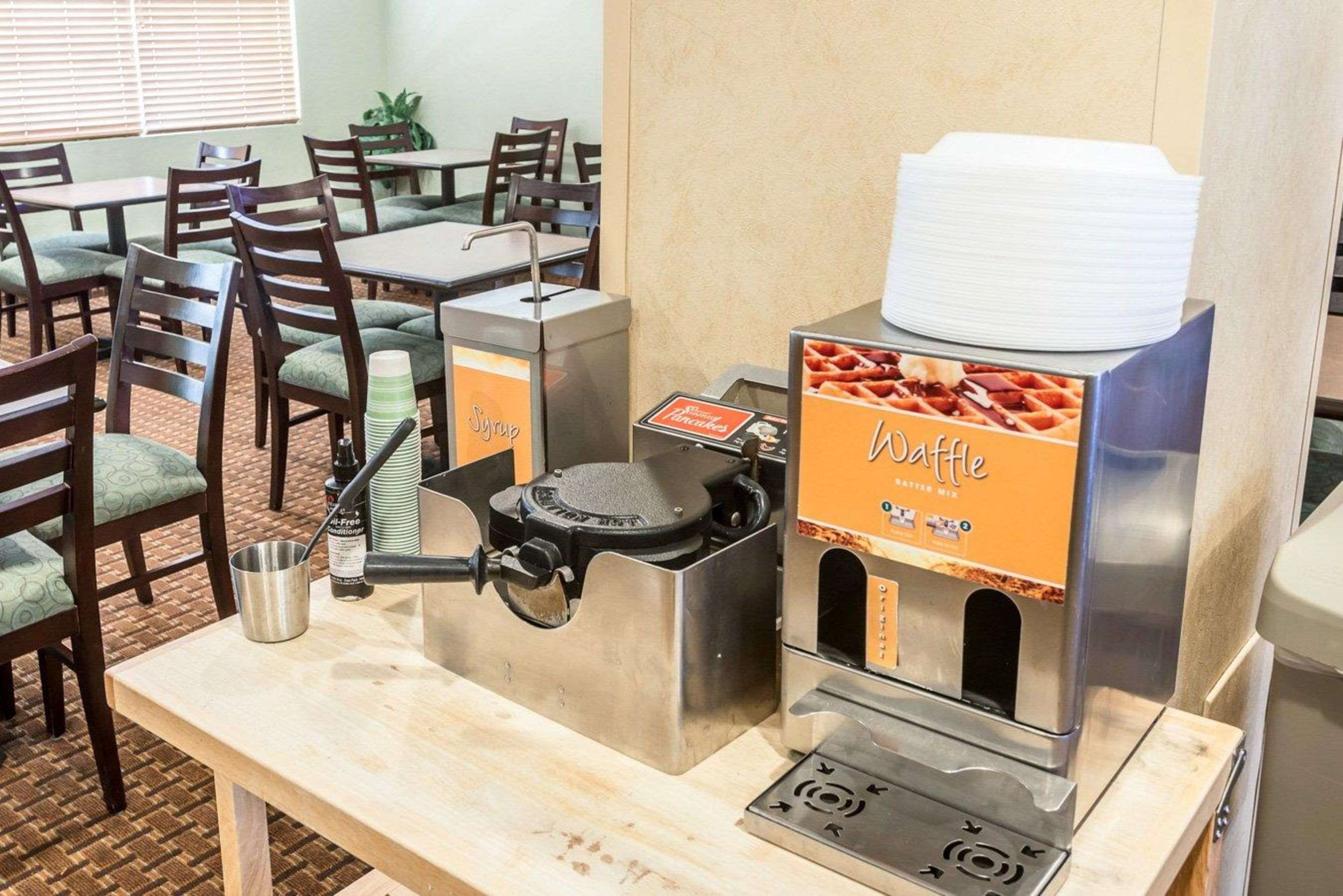 Free breakfast with waffles | Quality Inn & Suites Denver International Airport