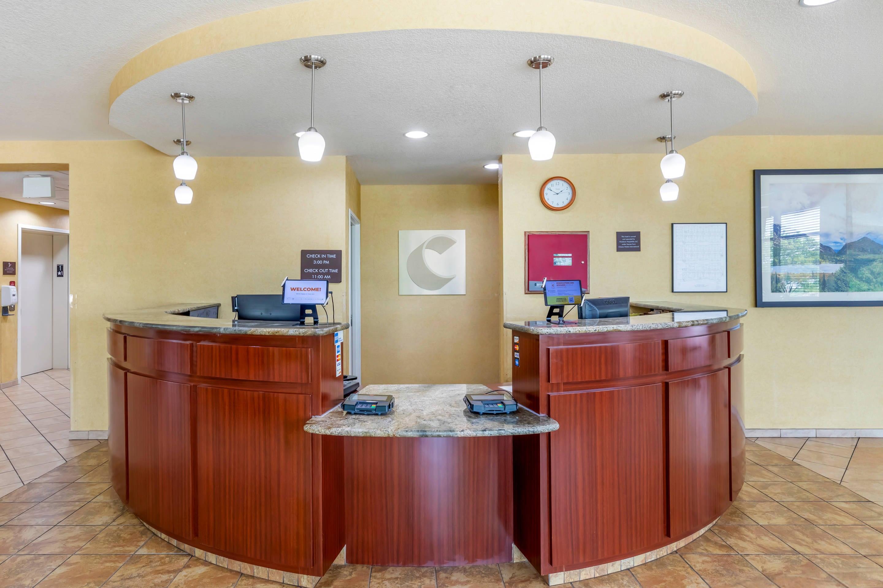 Front desk
