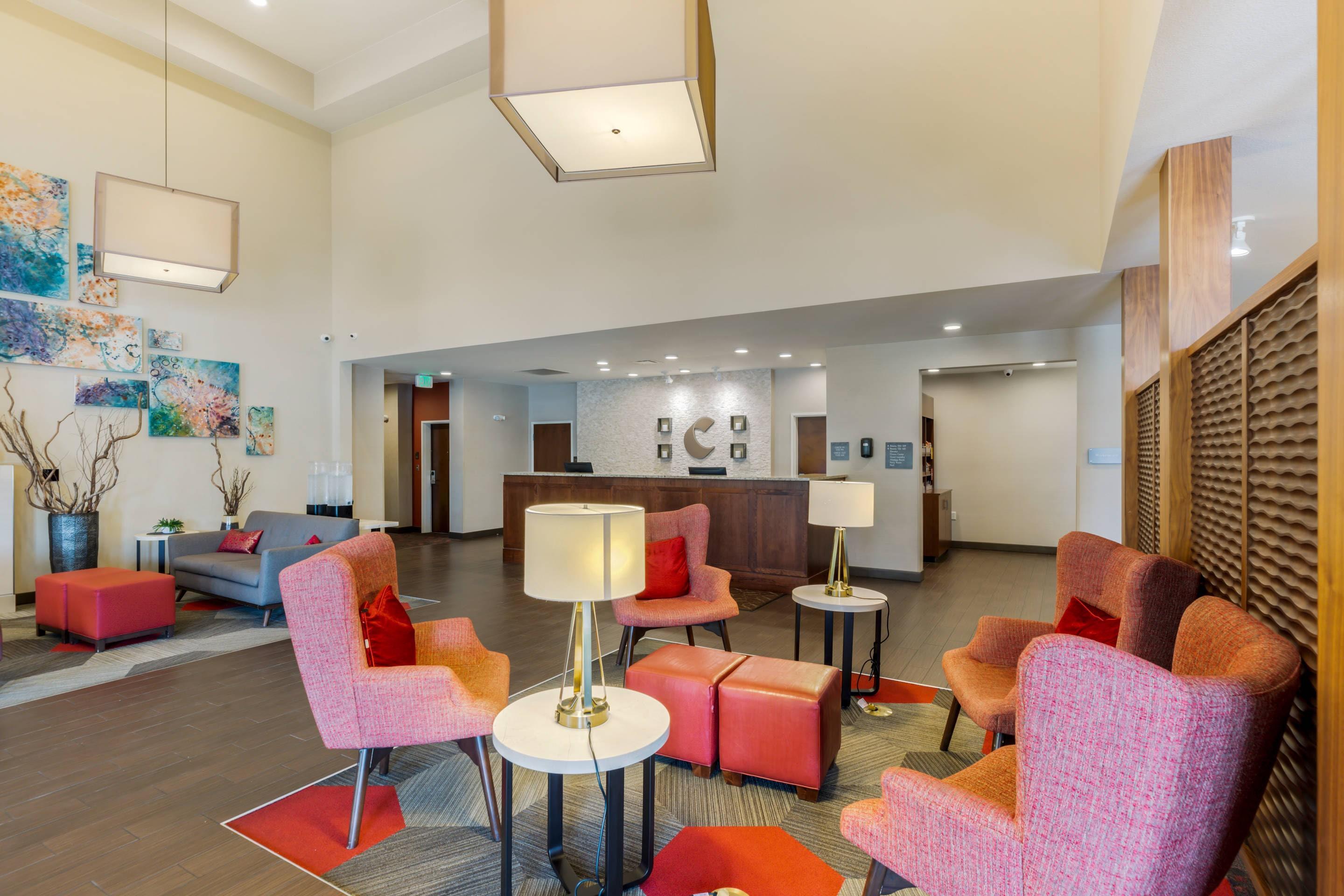 Spacious lobby | Comfort Suites Loveland
