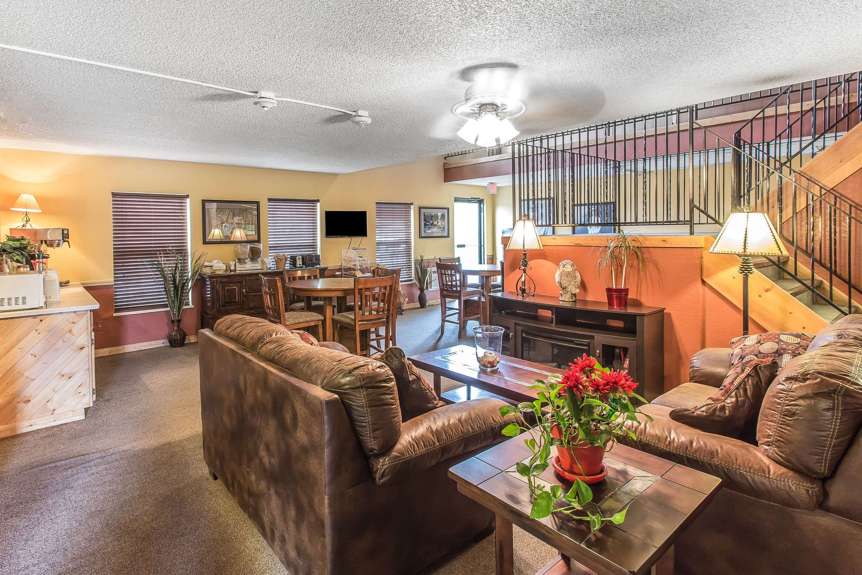 Hotel lobby
