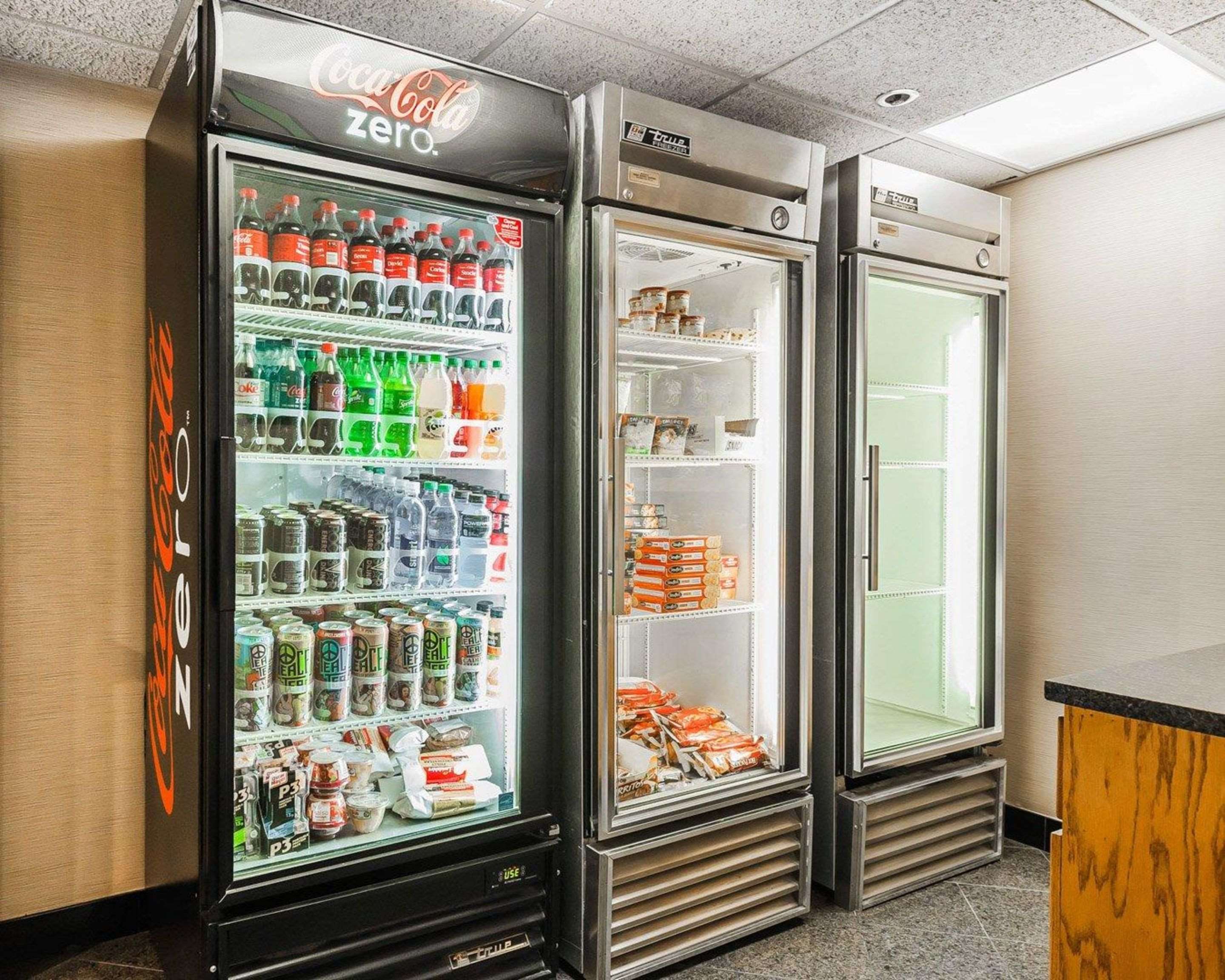Hotel vending areas