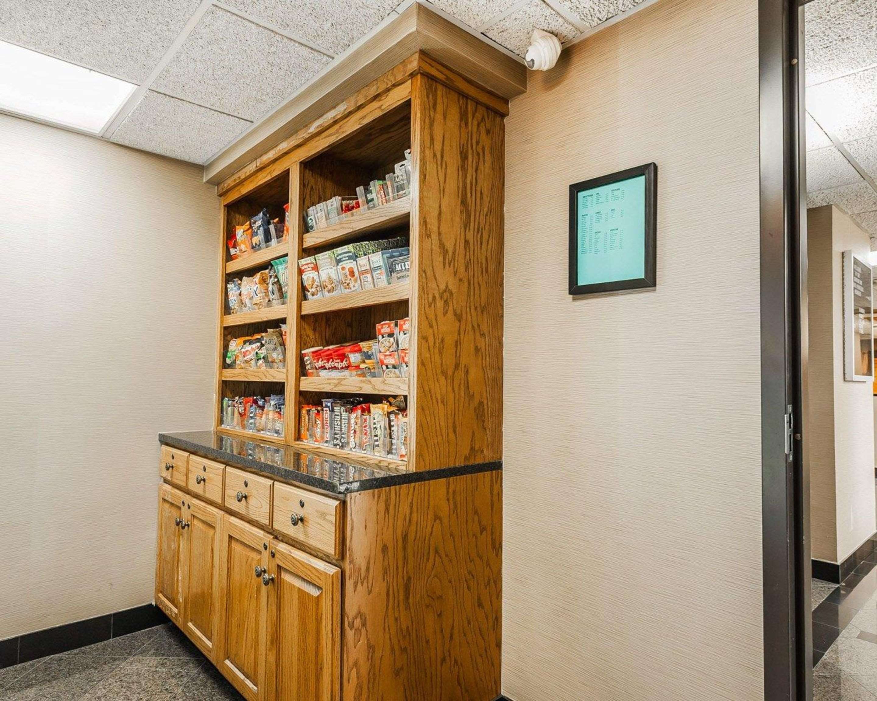 Hotel vending areas