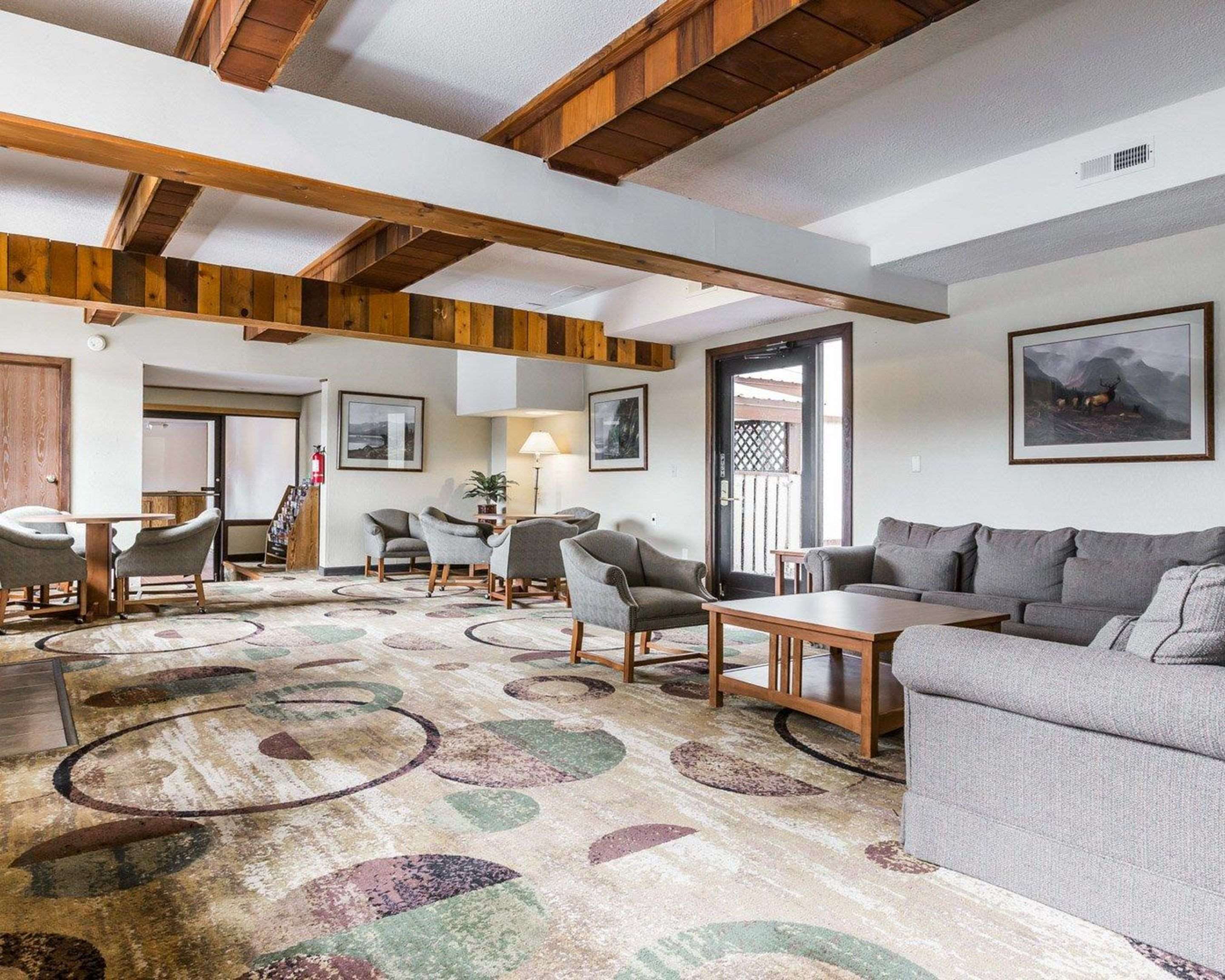 Spacious lobby with sitting area | Quality Inn Pagosa Springs
