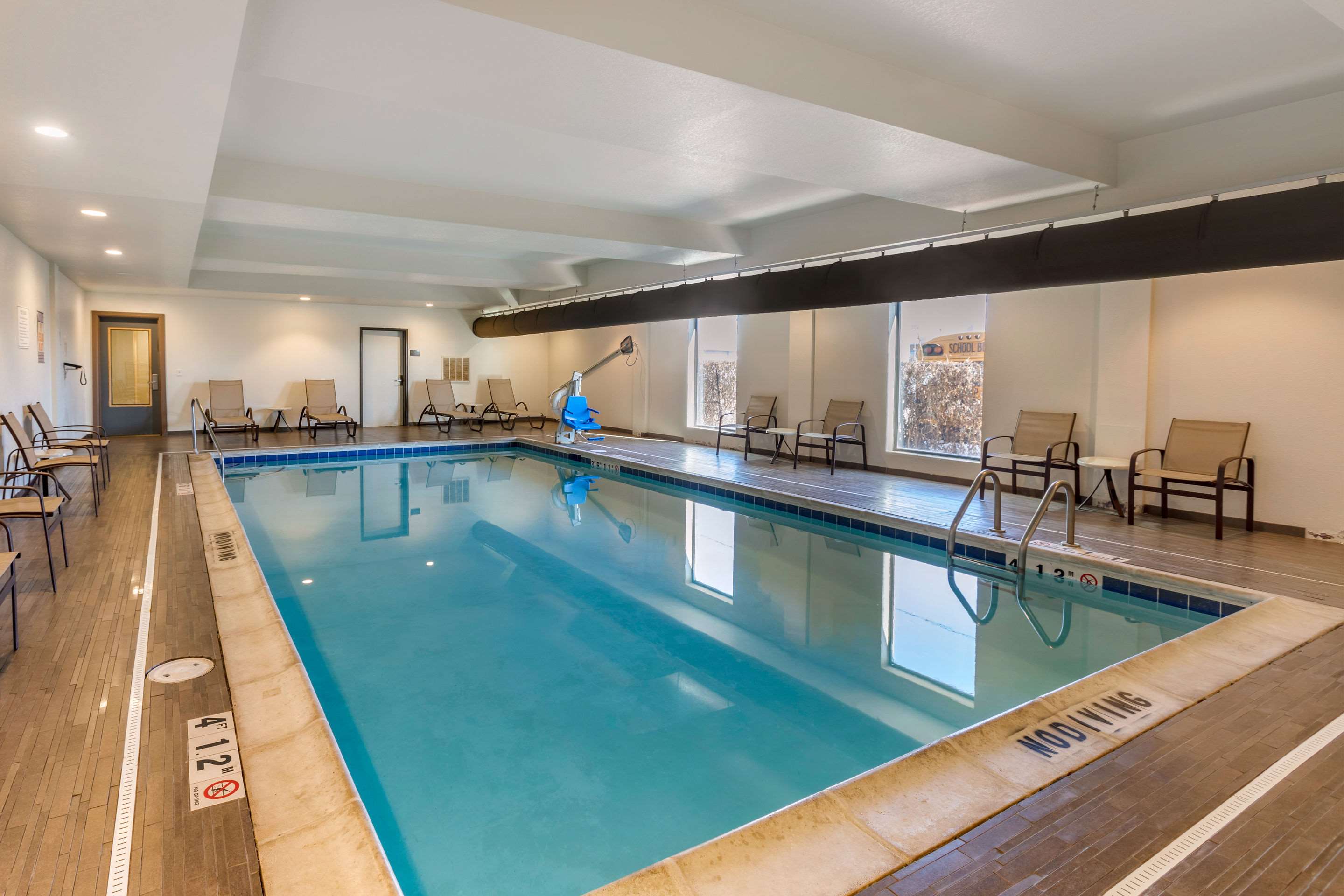 Indoor pool | Comfort Suites Near Denver Downtown