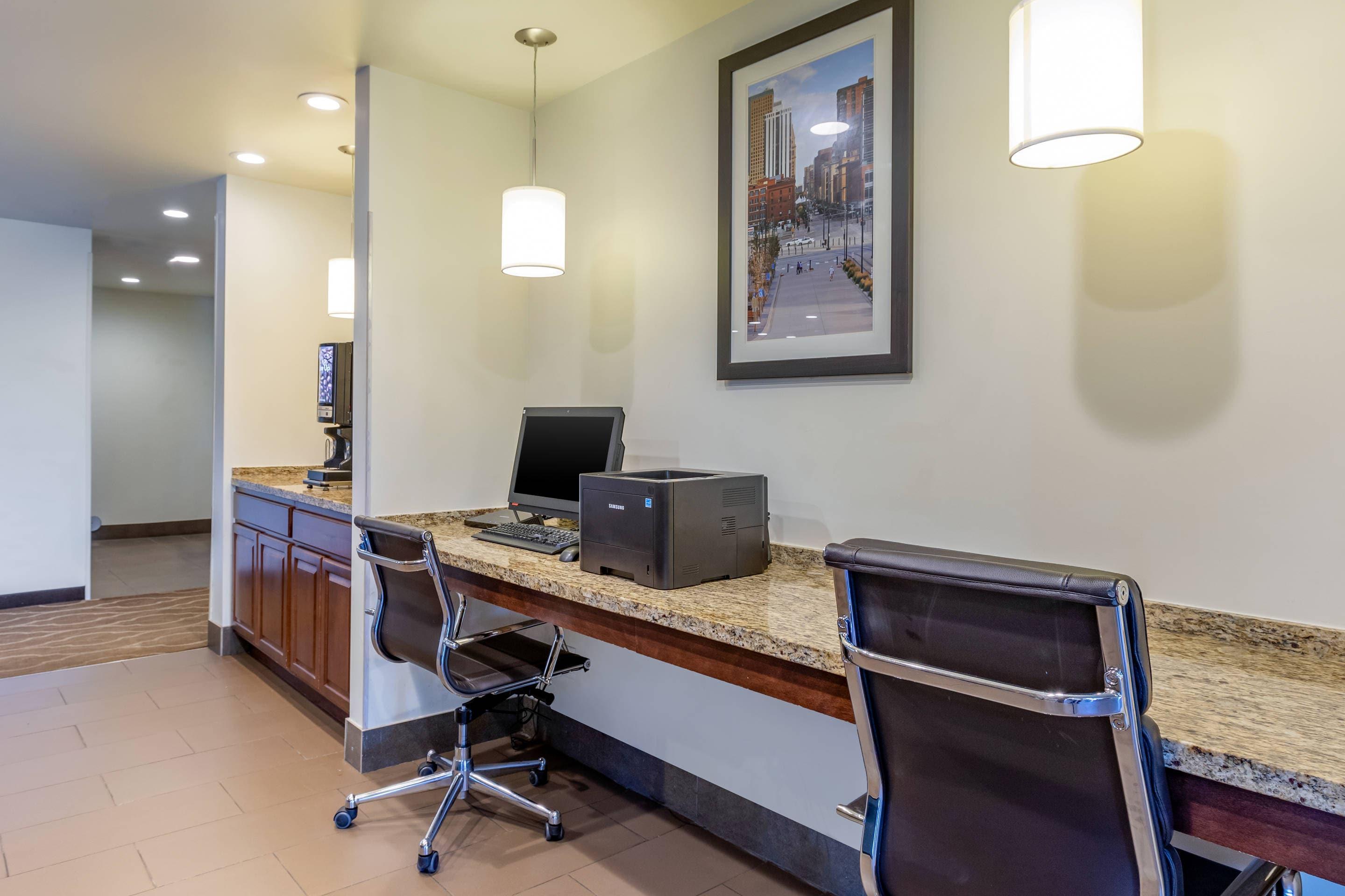 Business center | MainStay Suites Near Denver Downtown