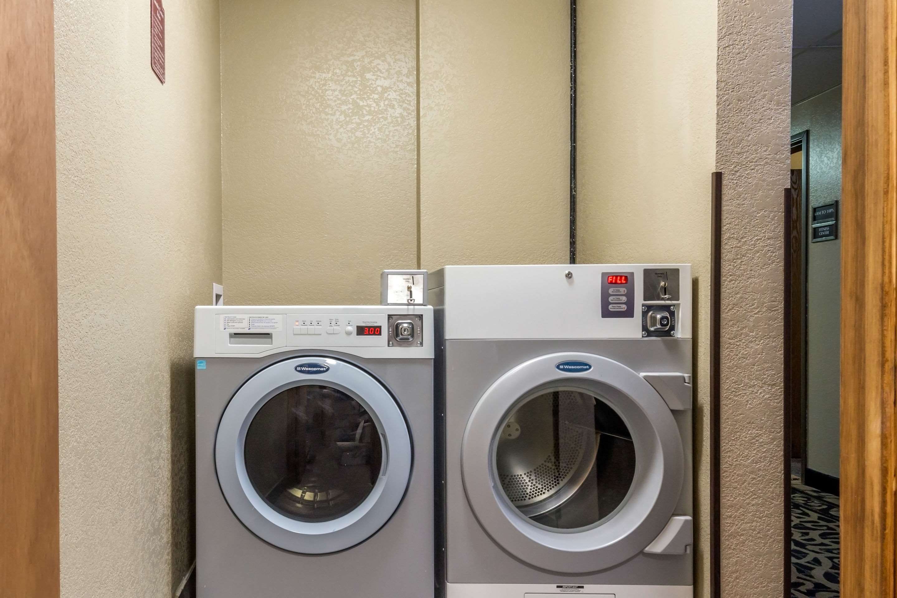 Guest laundry facilities