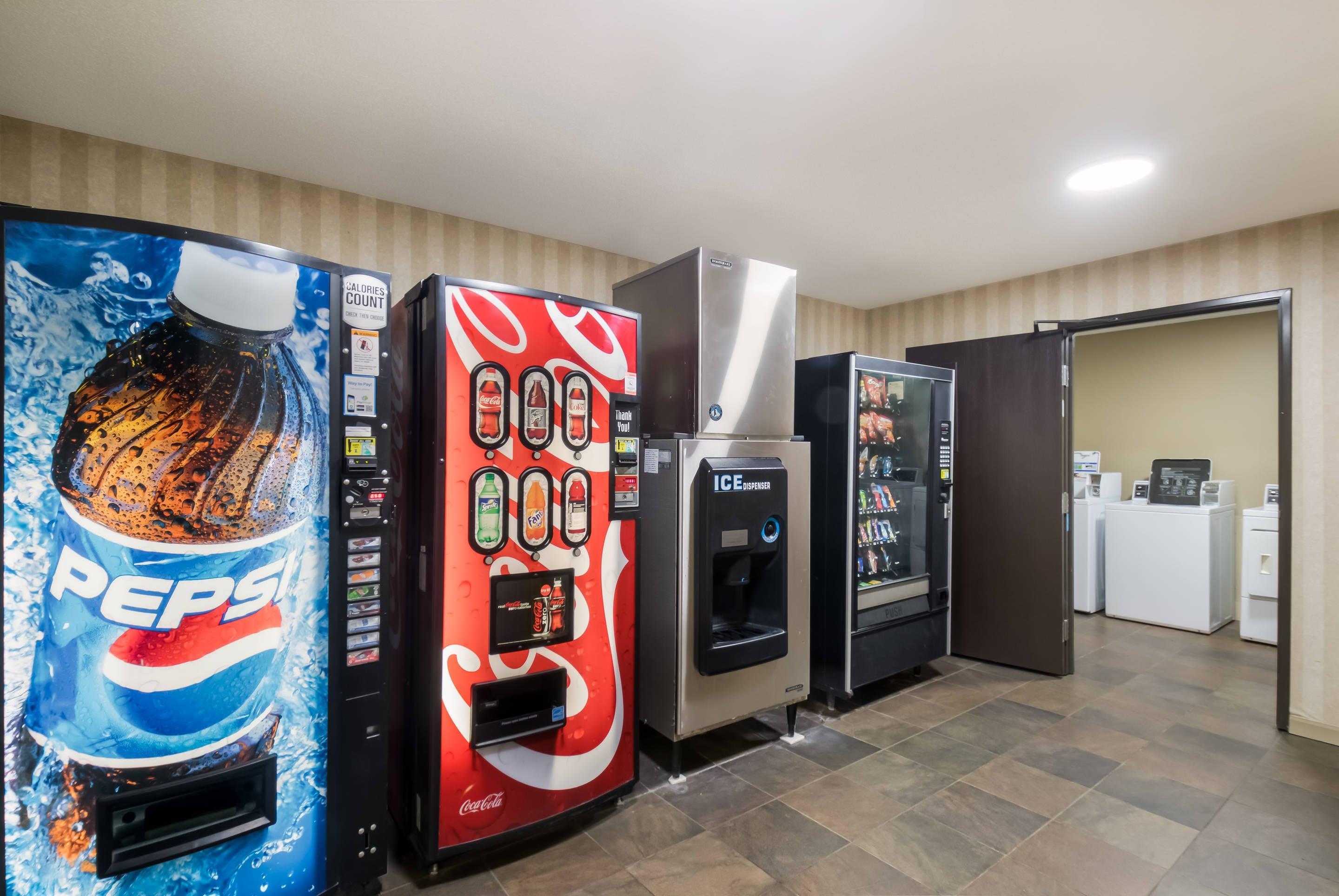 Hotel vending area | Quality Inn & Suites Steamboat Springs