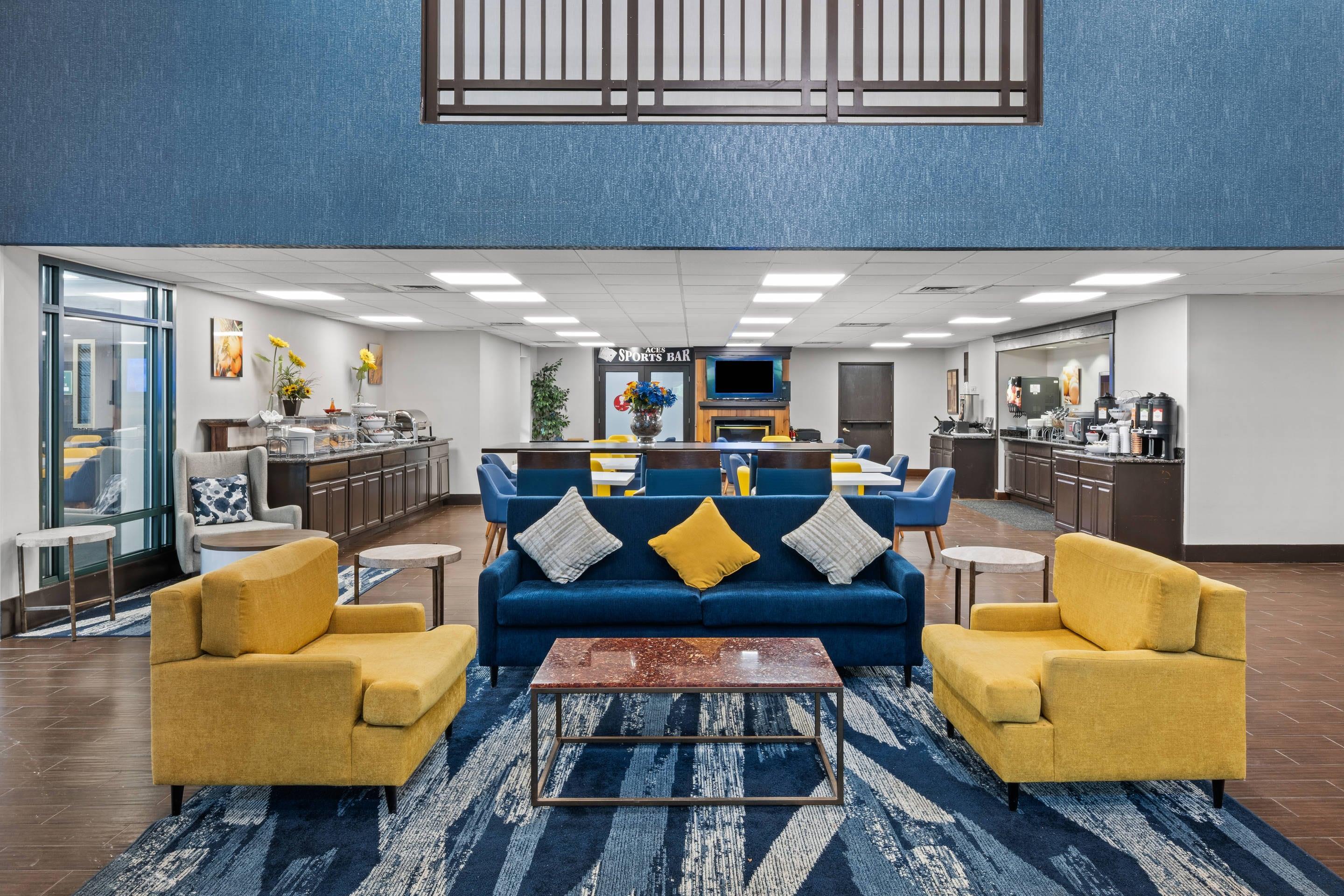 Hotel lobby
