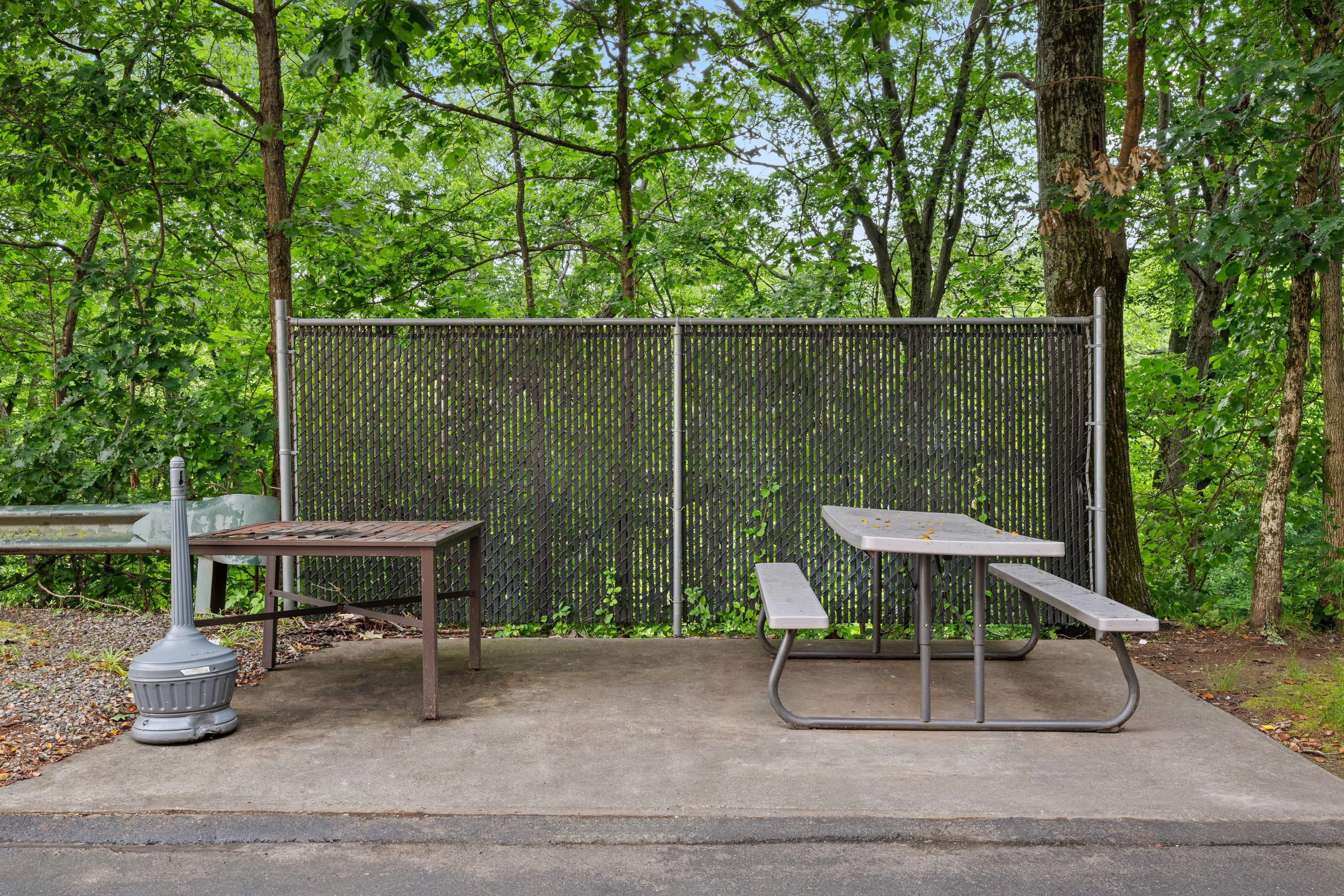 Hotel patio