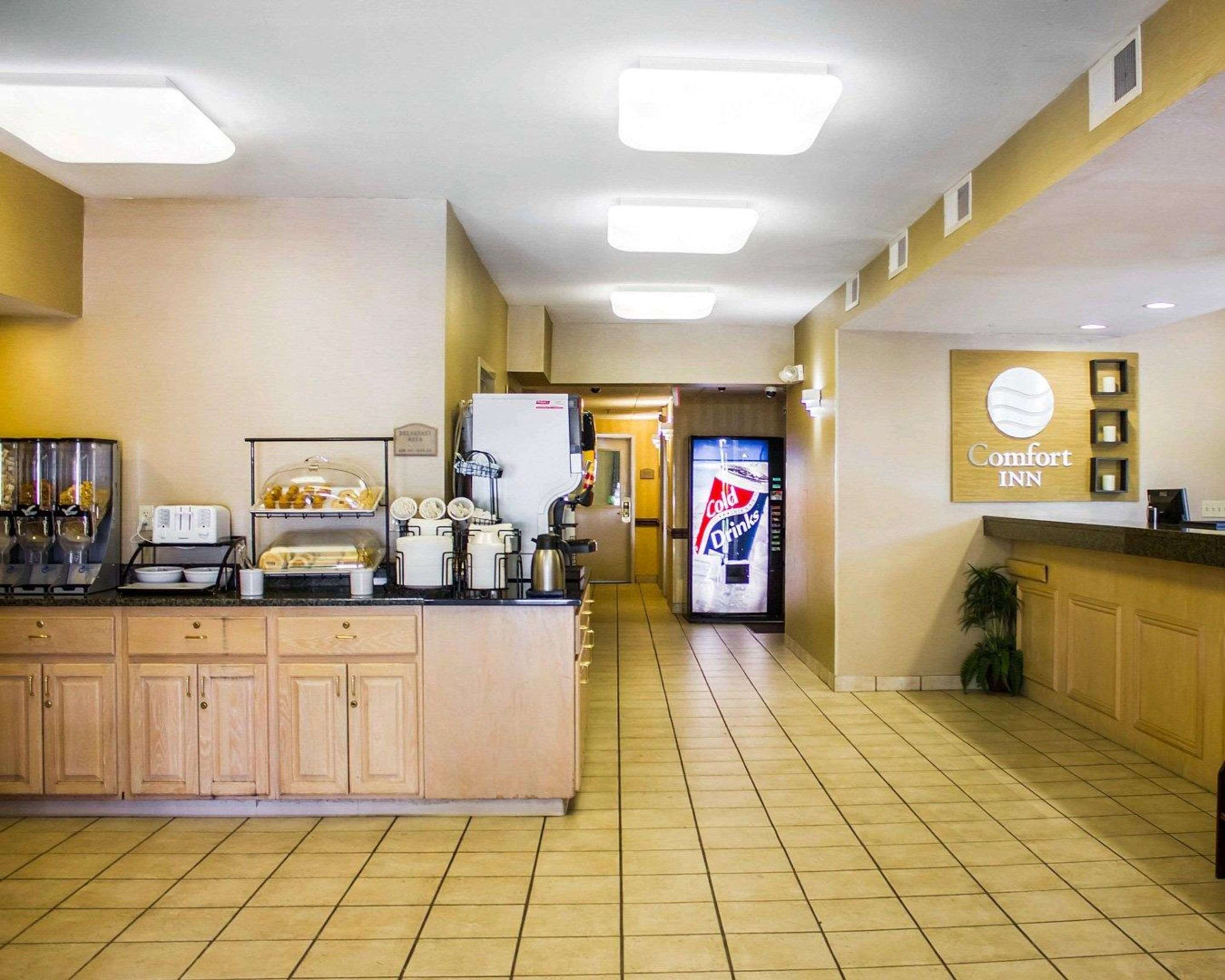 Spacious lobby