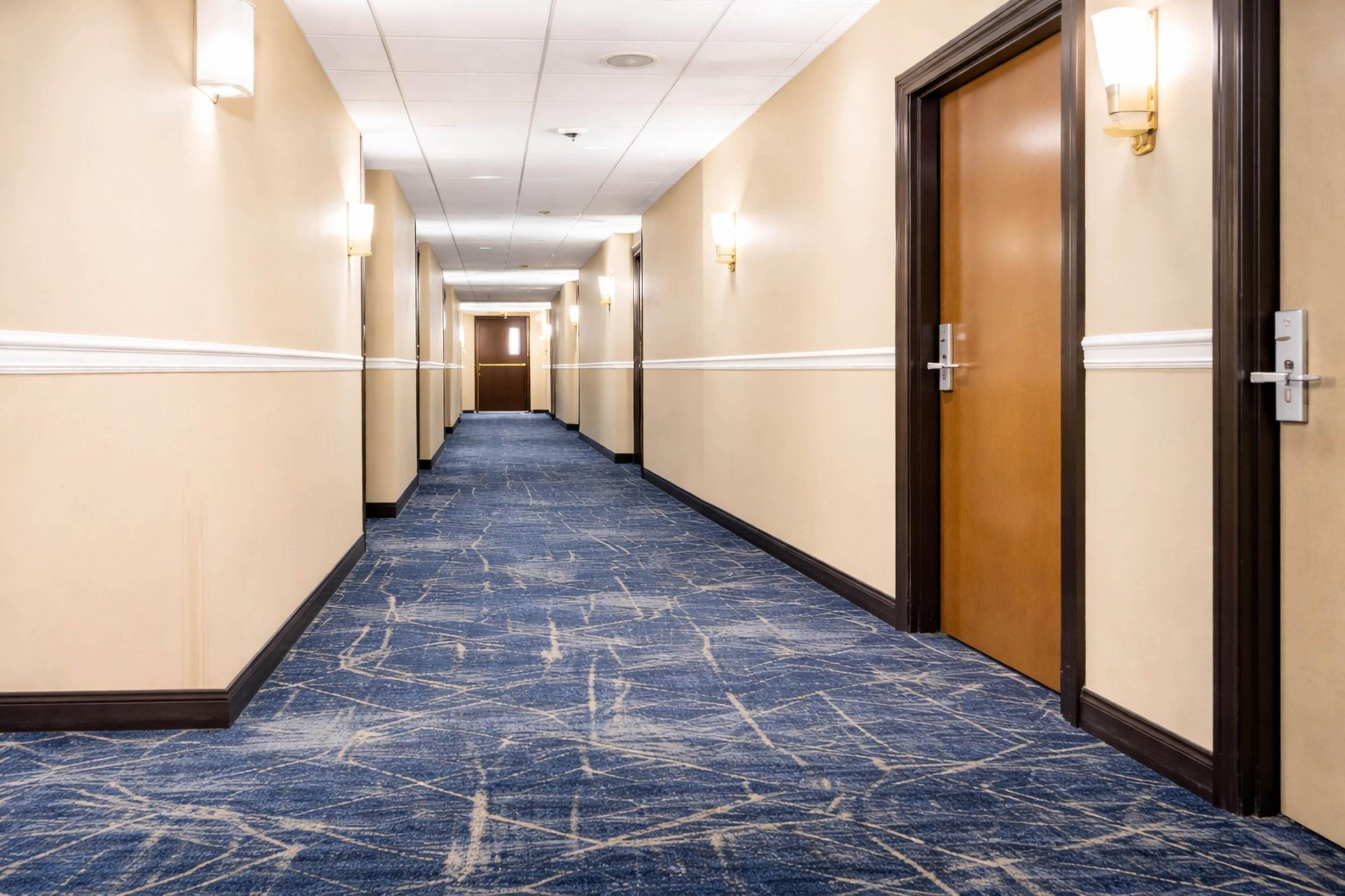 Interior corridors | Comfort Inn & Suites