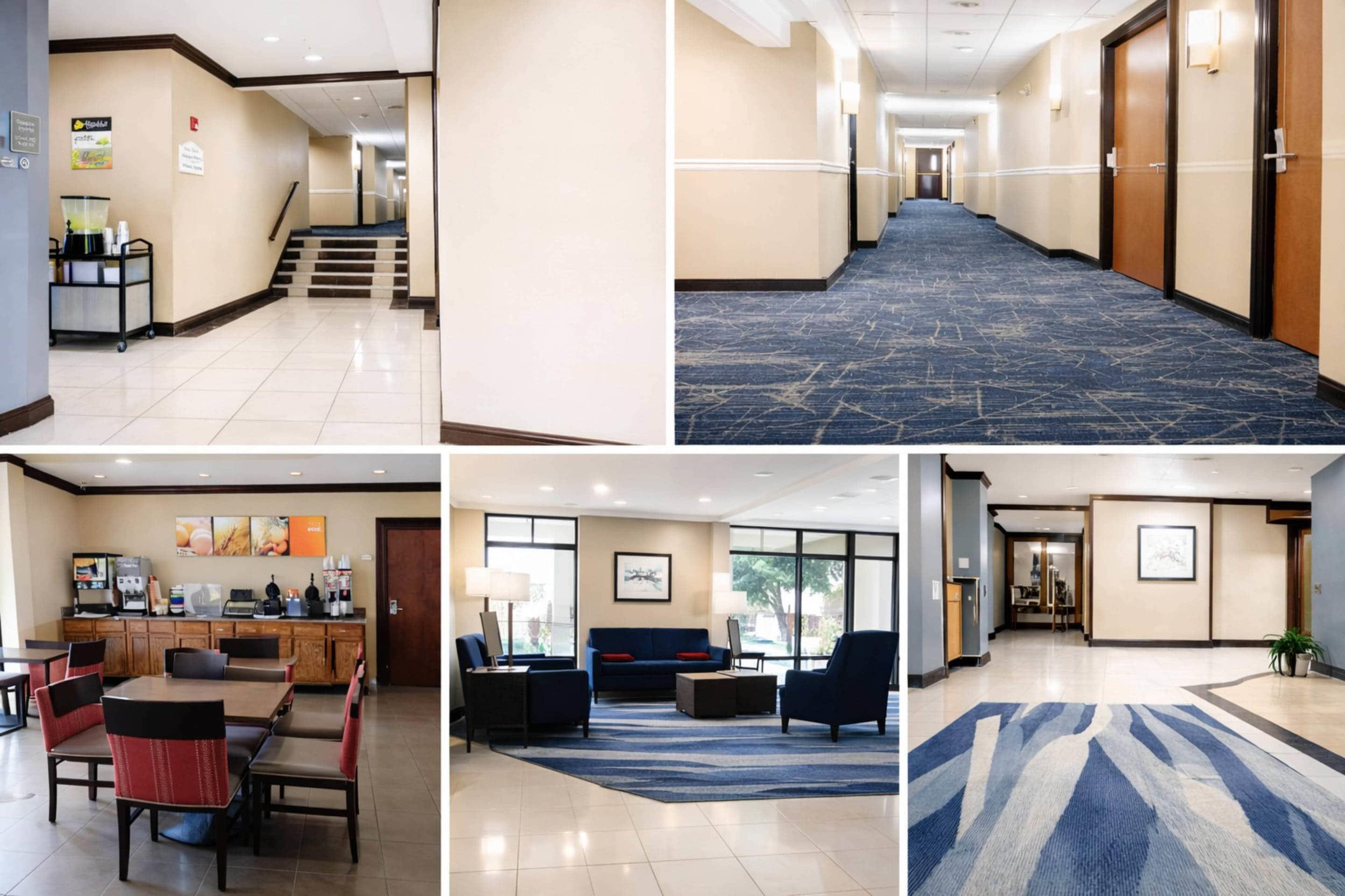 Interior corridors | Comfort Inn & Suites