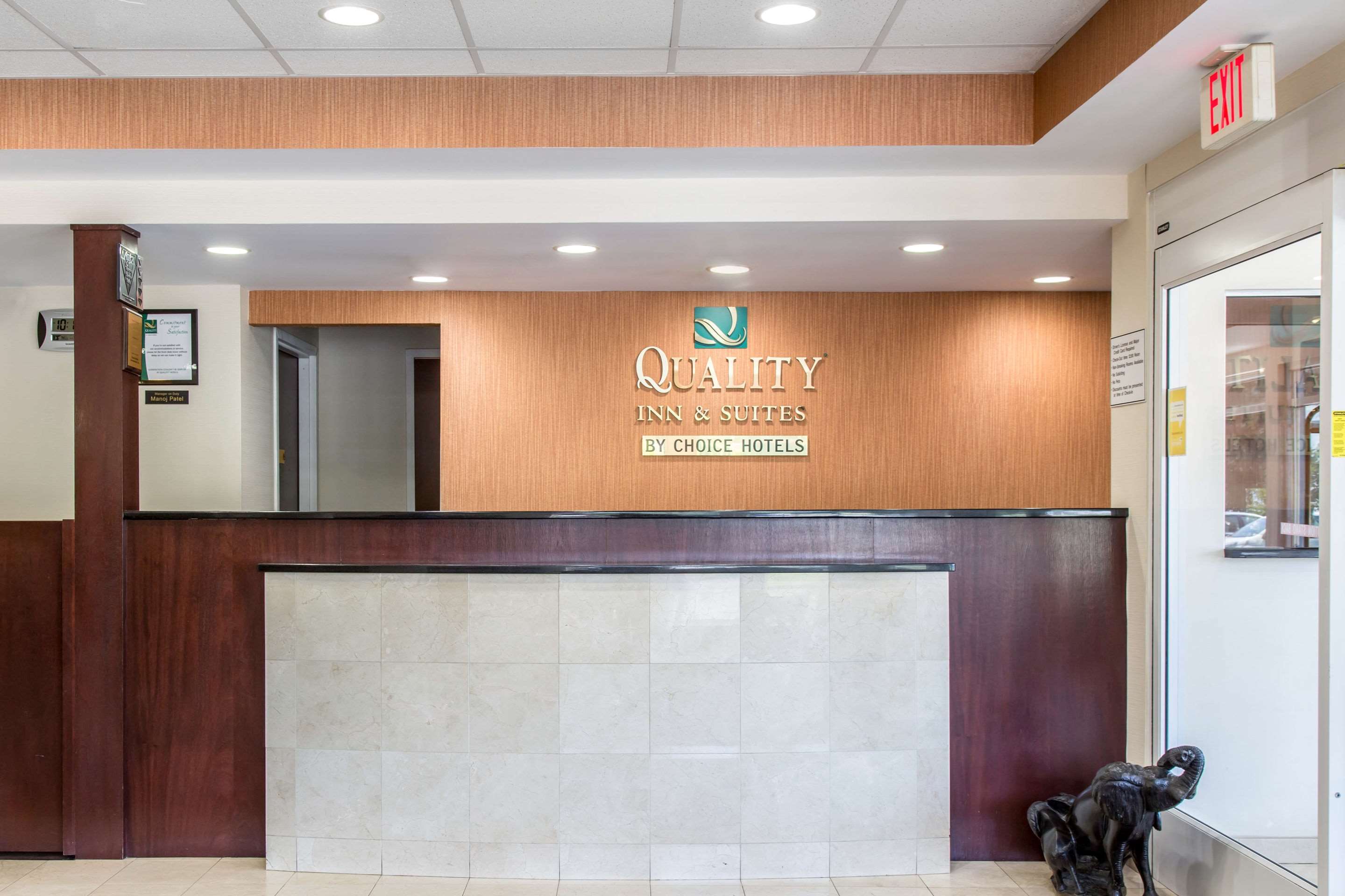 Front desk
