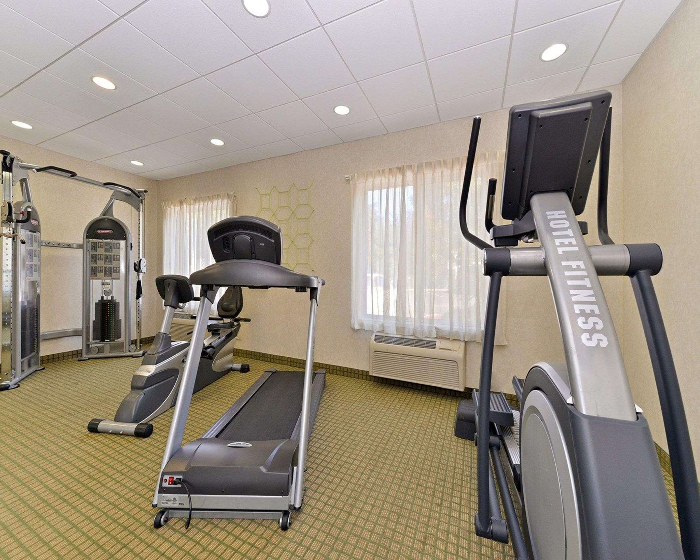 Fitness center with cardio equipment