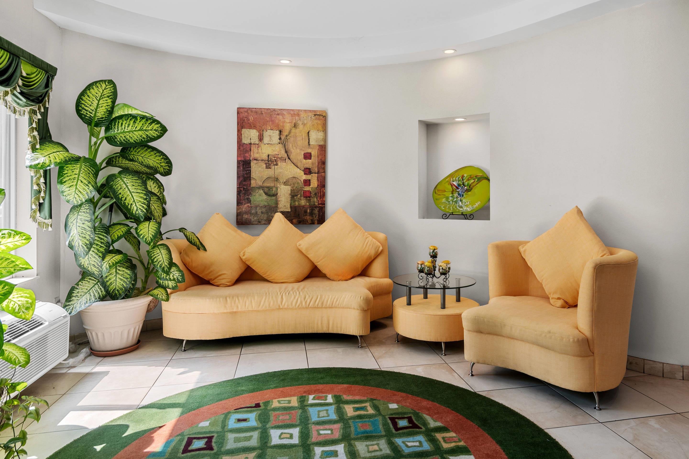 Hotel lobby