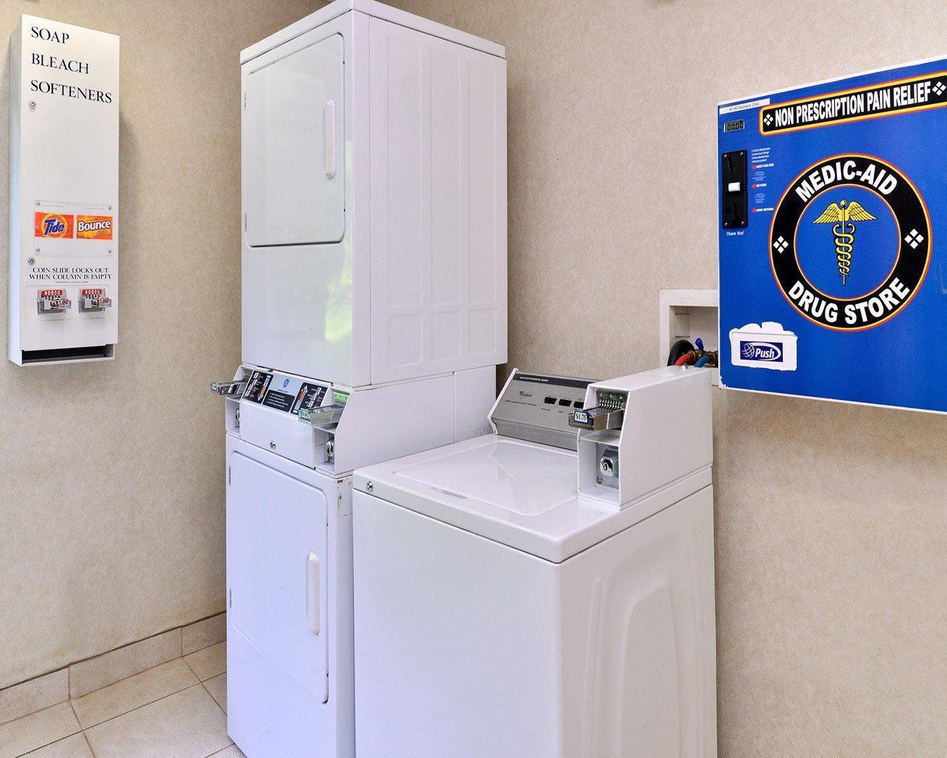 Guest laundry facilities