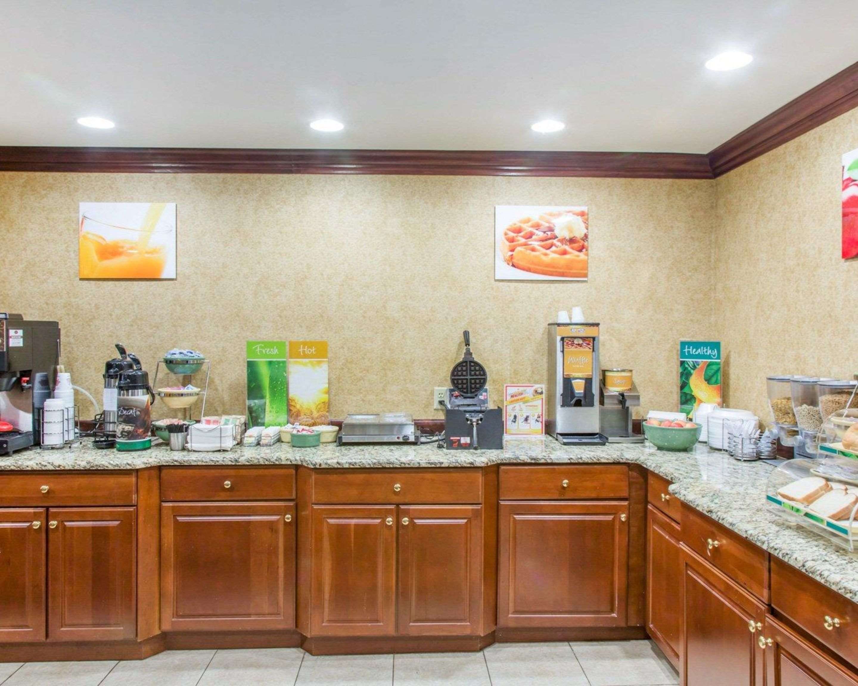 Free breakfast with waffles | Quality Inn & Suites